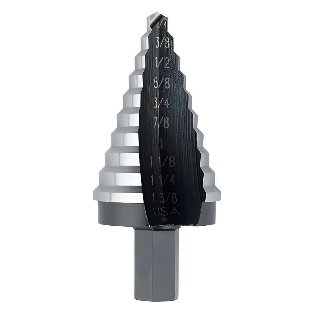 Hình ảnh 2 của mặt hàng Mũi khoan bước hình tháp HSS 1/4"-3/8" HSS Irwin