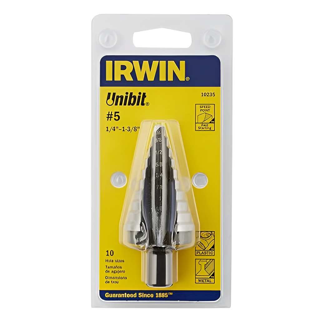 Hình ảnh 5 của mặt hàng Mũi khoan bước hình tháp HSS 1/4"-3/8" HSS Irwin