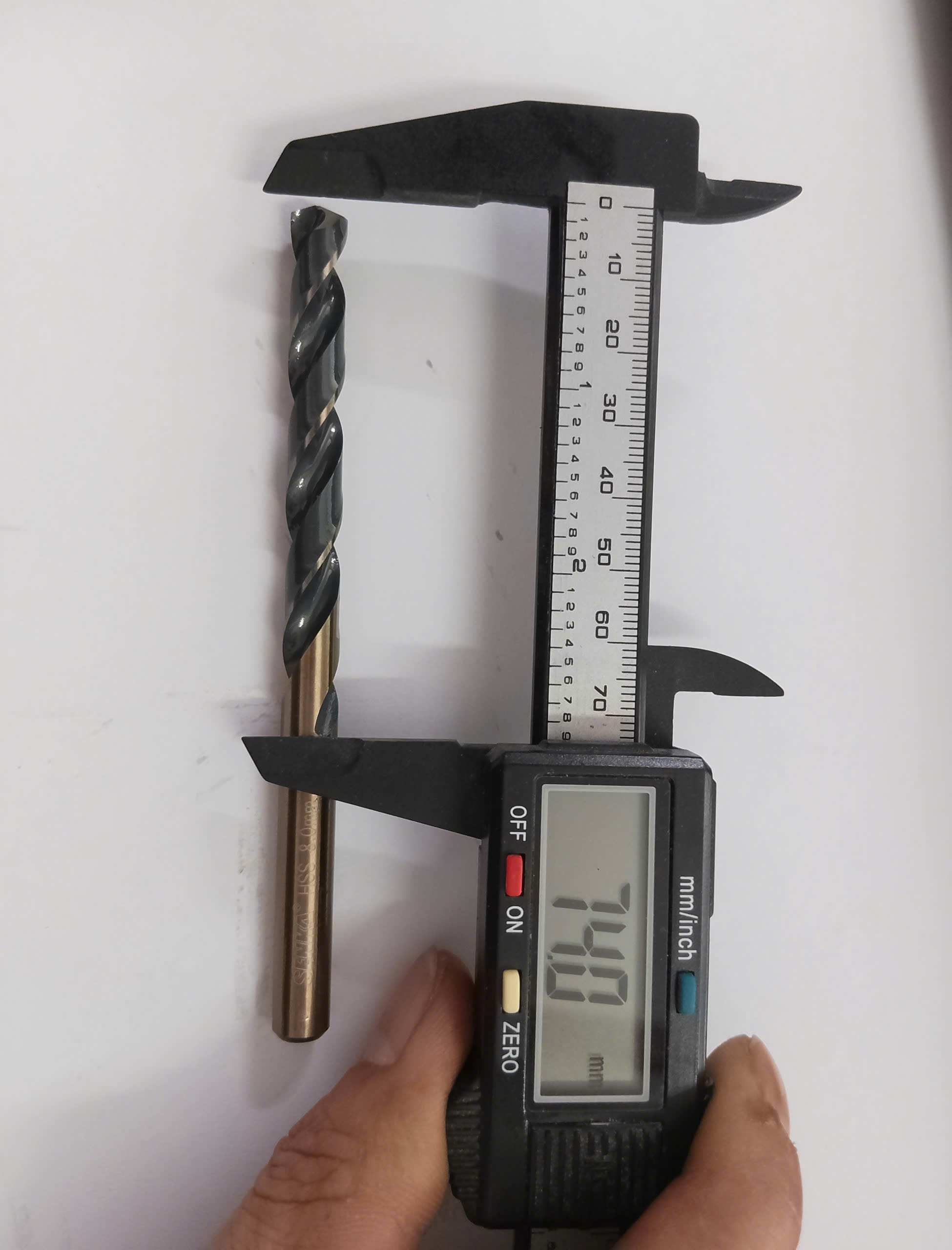 Hình ảnh 9 của mặt hàng Mũi khoan thép inox Ø8.0mm vàng đen Senka