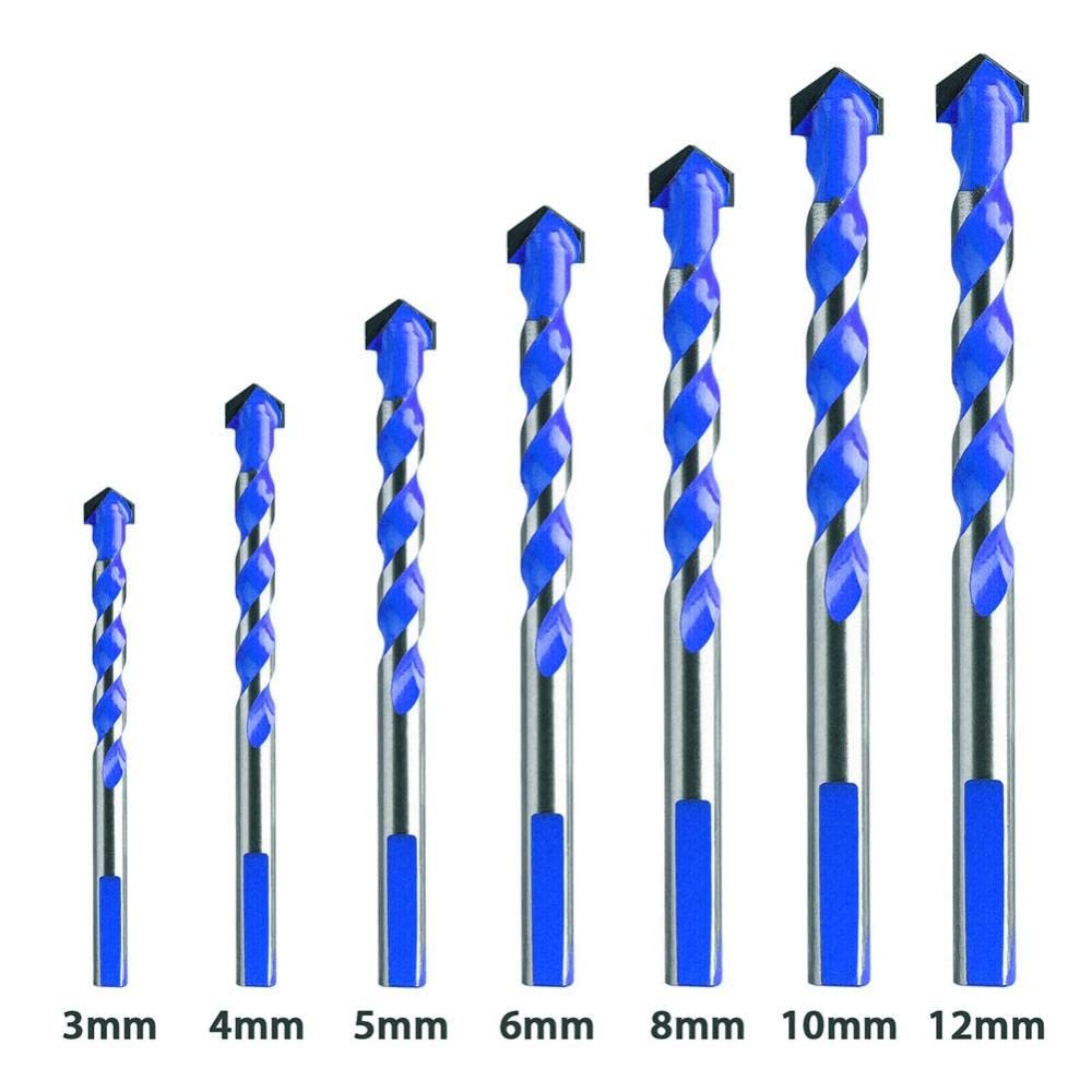 Hình ảnh 1 của mặt hàng Mũi khoan đa năng định tâm Ø6x100mm chuôi tròn vát Senka