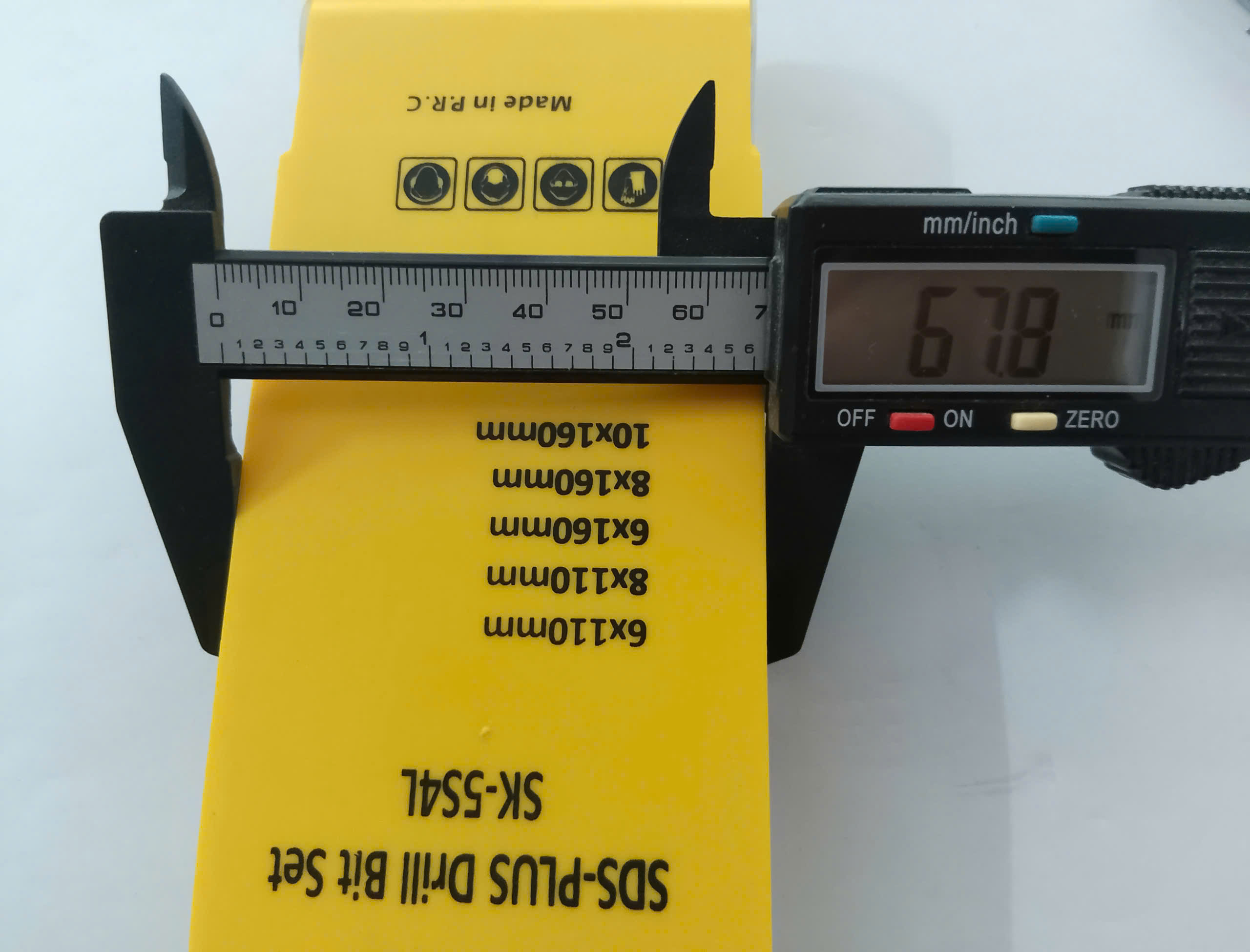 Hình ảnh 13 của mặt hàng Bộ 5 mũi khoan bê tông chuôi gài 2 cạnh định tâm Senka