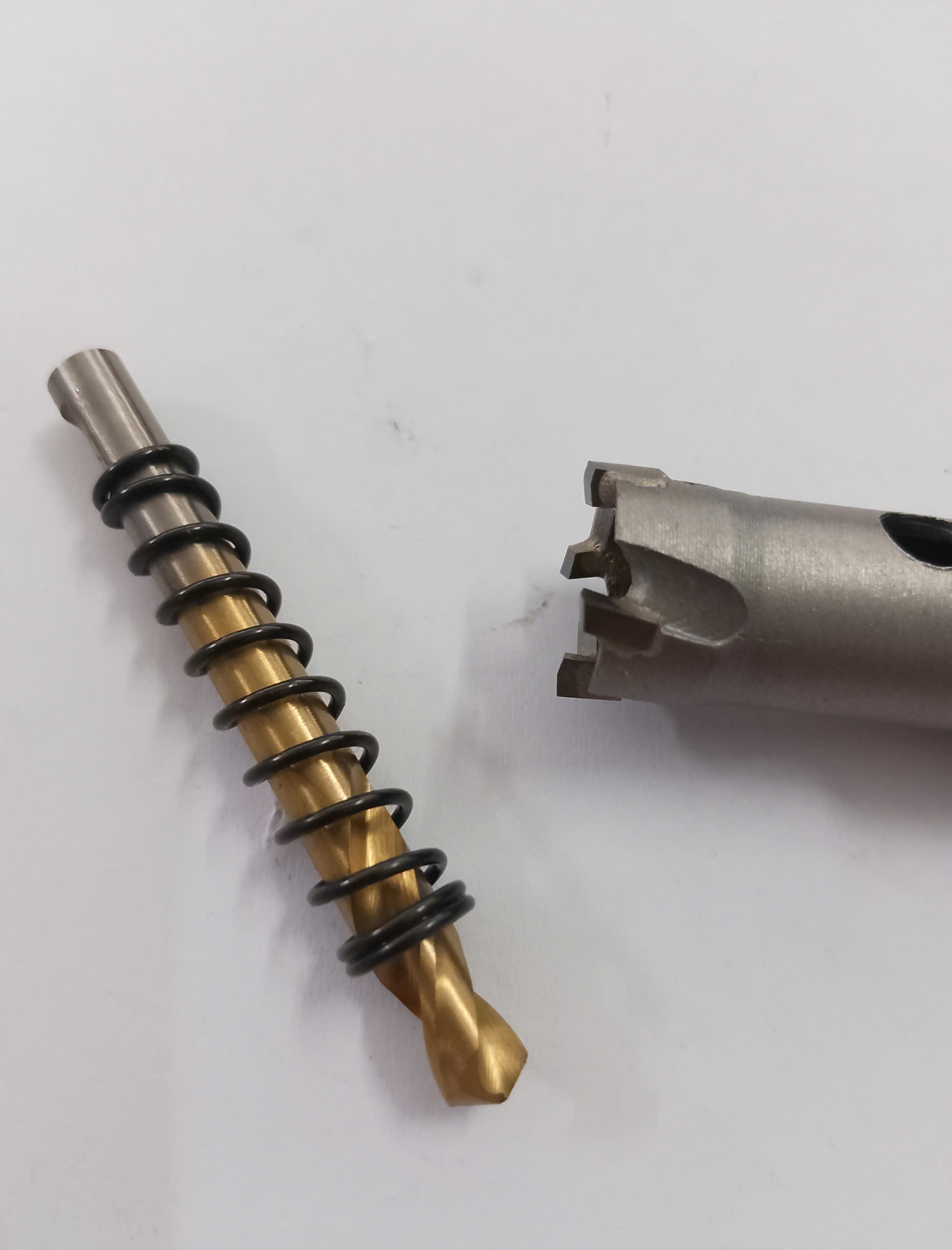 Hình ảnh 9 của mặt hàng Mũi khoét thép inox Ø16mm chuôi tròn vát Senka