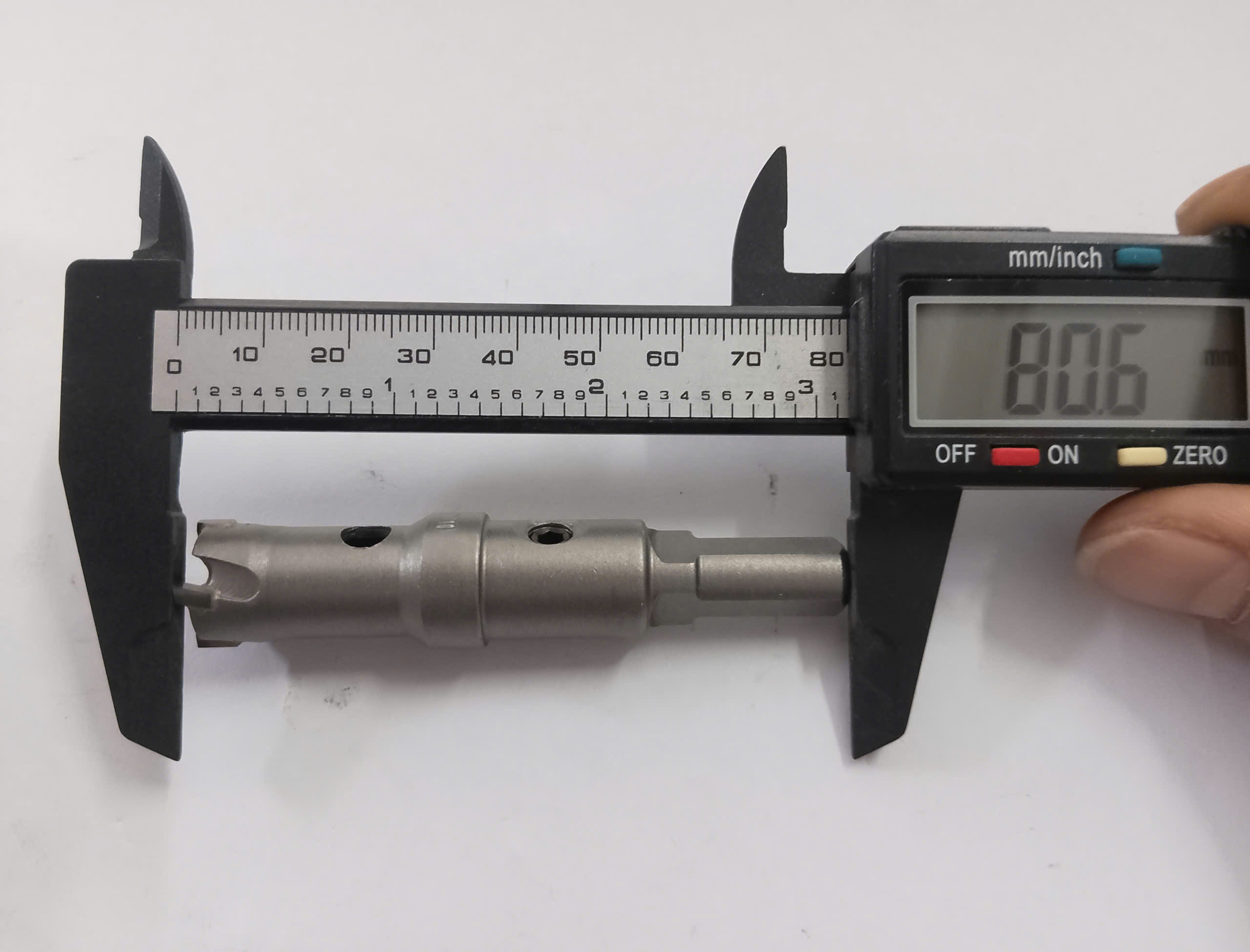 Hình ảnh 4 của mặt hàng Mũi khoét thép inox Ø16mm chuôi tròn vát Senka