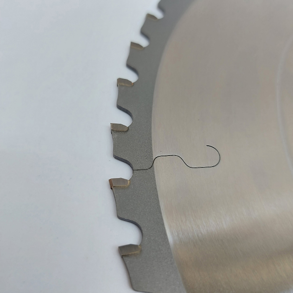 Hình ảnh 2 của mặt hàng Lưỡi cắt sắt hợp kim Ø255x2.2x50R /25.4mm dùng cho máy điều chỉnh tua chậm Senka