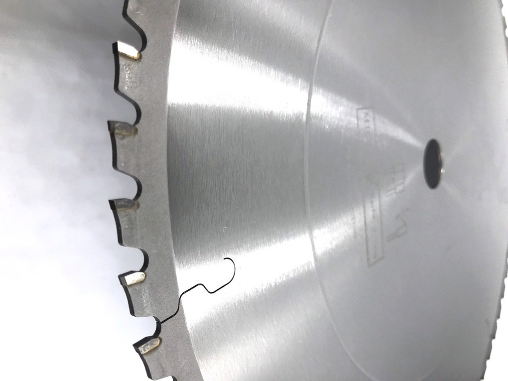 Hình ảnh 6 của mặt hàng Lưỡi cắt sắt hợp kim Ø255x2.2x50R /25.4mm dùng cho máy điều chỉnh tua chậm Senka