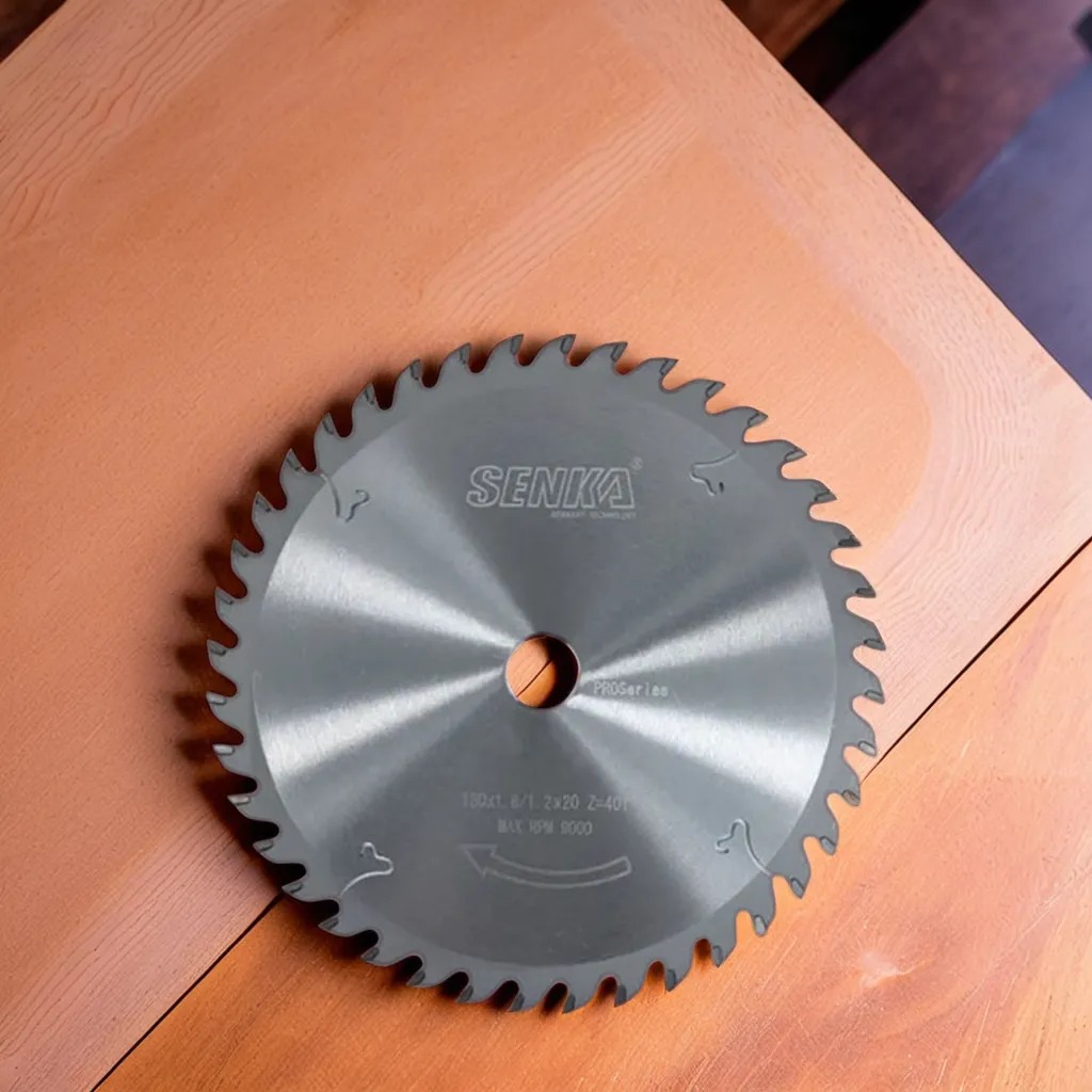 Hình ảnh 2 của mặt hàng Lưỡi hợp kim cưa gỗ cao cấp Ø254x2.8x40R /25.4mm Senka