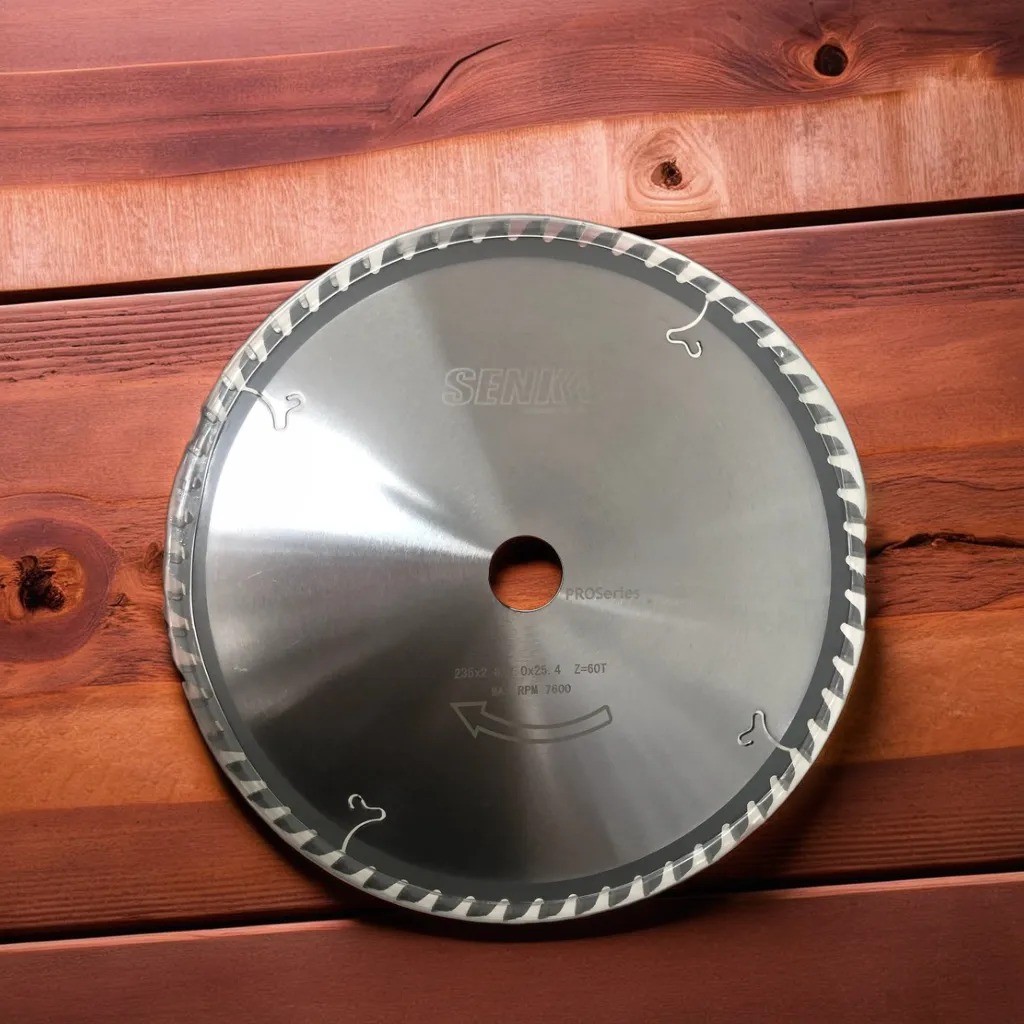 Hình ảnh 2 của mặt hàng Lưỡi hợp kim cưa gỗ cao cấp Ø305x3.0x60R /30mm khe laze Senka