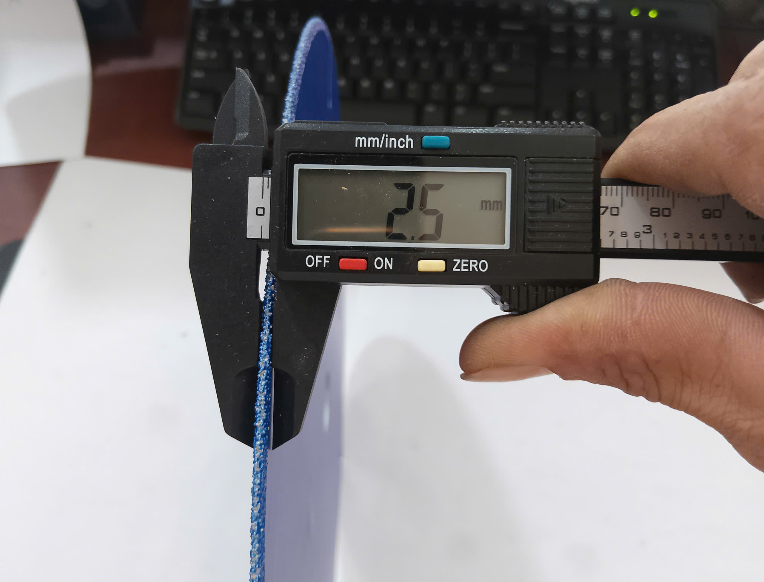 Hình ảnh 19 của mặt hàng Lưỡi kim cương đa năng Ø300x2.6x25.4mm cho máy tua nhanh Senka