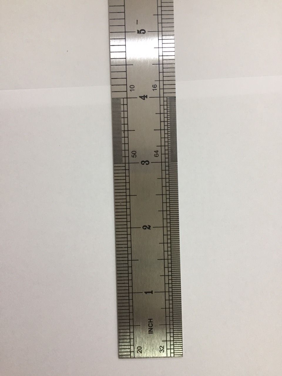 Hình ảnh 4 của mặt hàng Thước lá inox 200mm Century mỗi mặt một hệ đo