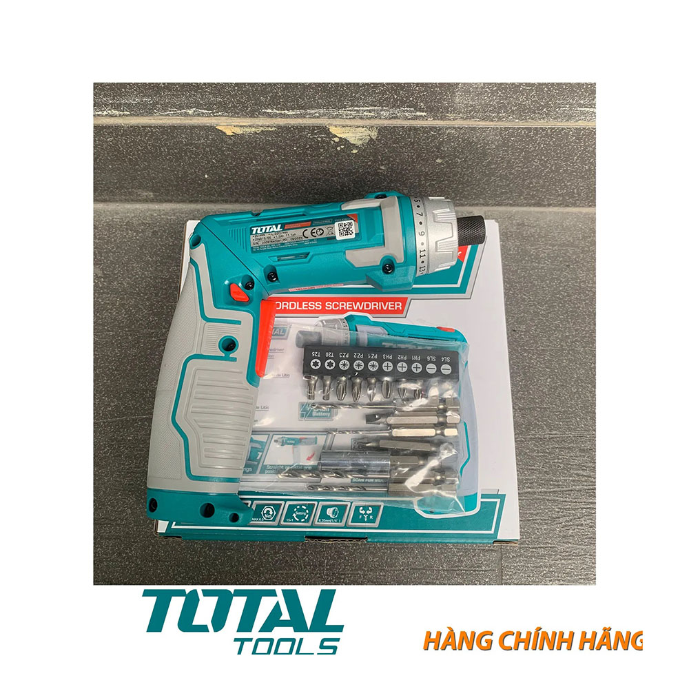 Hình ảnh 26 của mặt hàng Máy siết vít dùng pin 8V Total