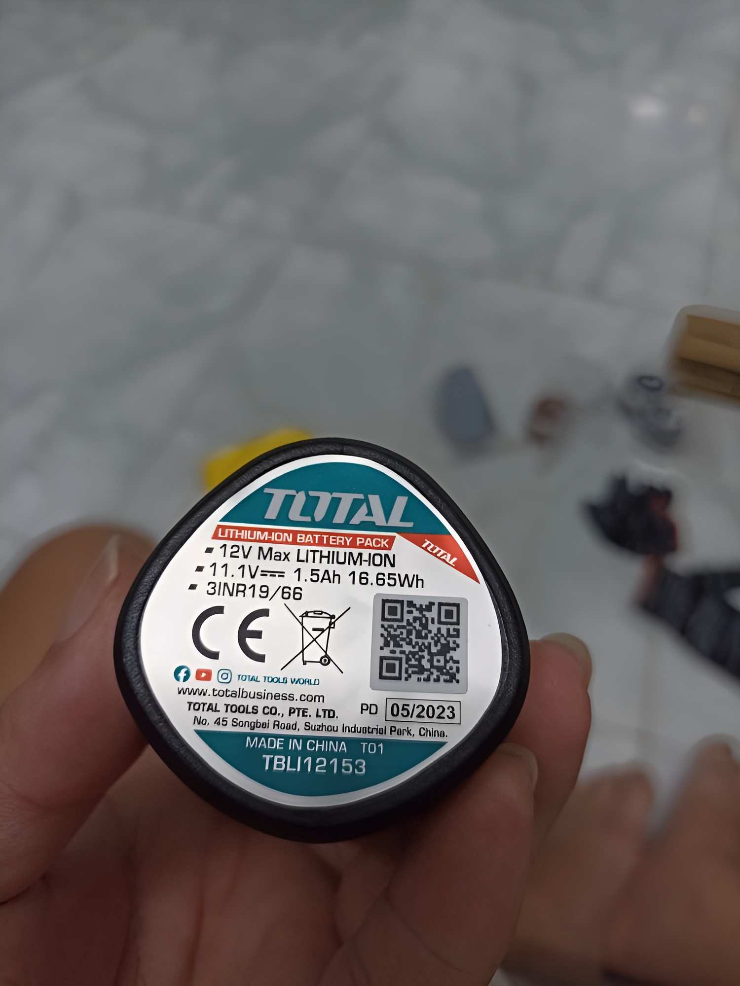 Hình ảnh 7 của mặt hàng Pin Lithium 12V Total