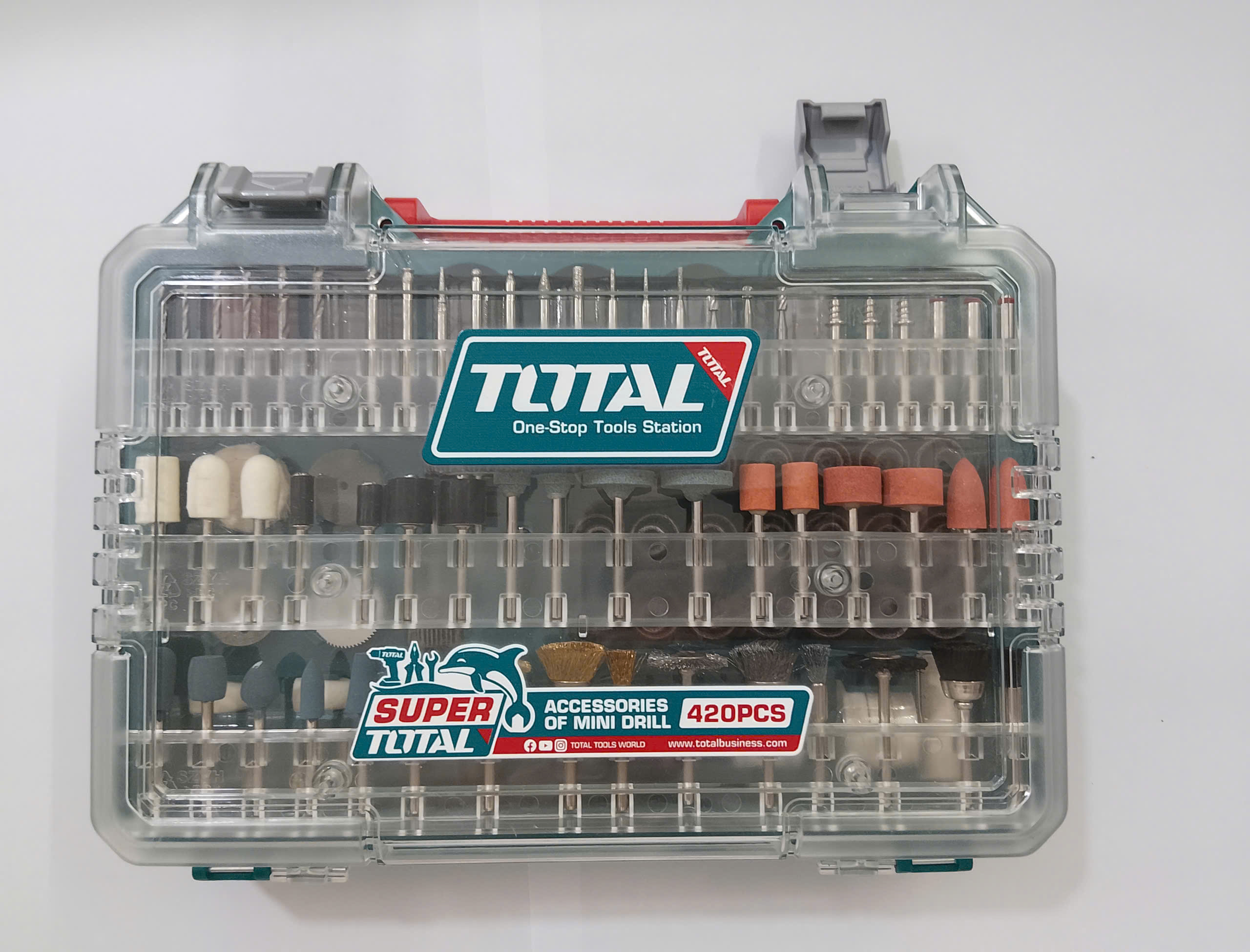 Hình ảnh 9 của mặt hàng Bộ 420 linh kiện máy mài khuôn Total