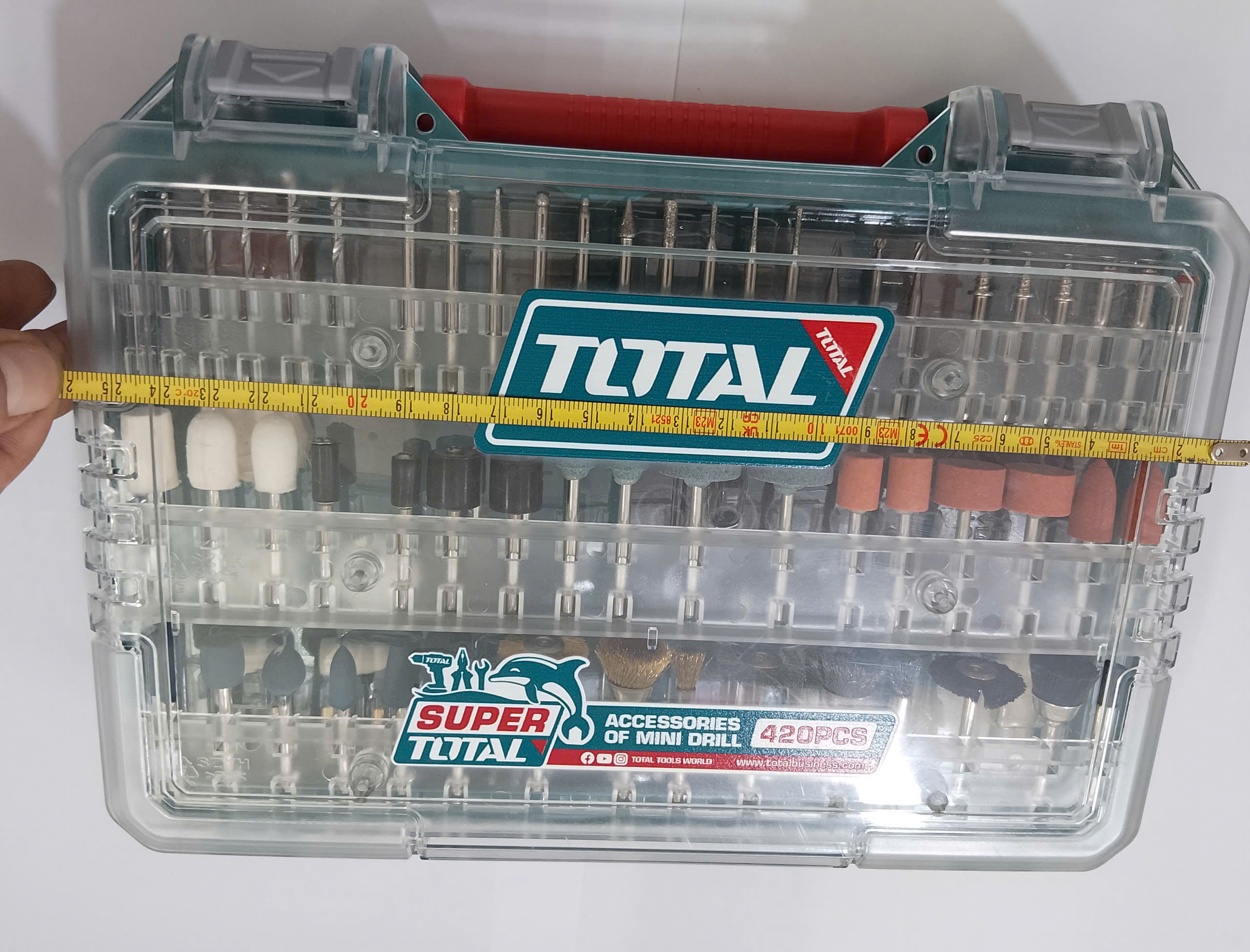 Hình ảnh 12 của mặt hàng Bộ 420 linh kiện máy mài khuôn Total