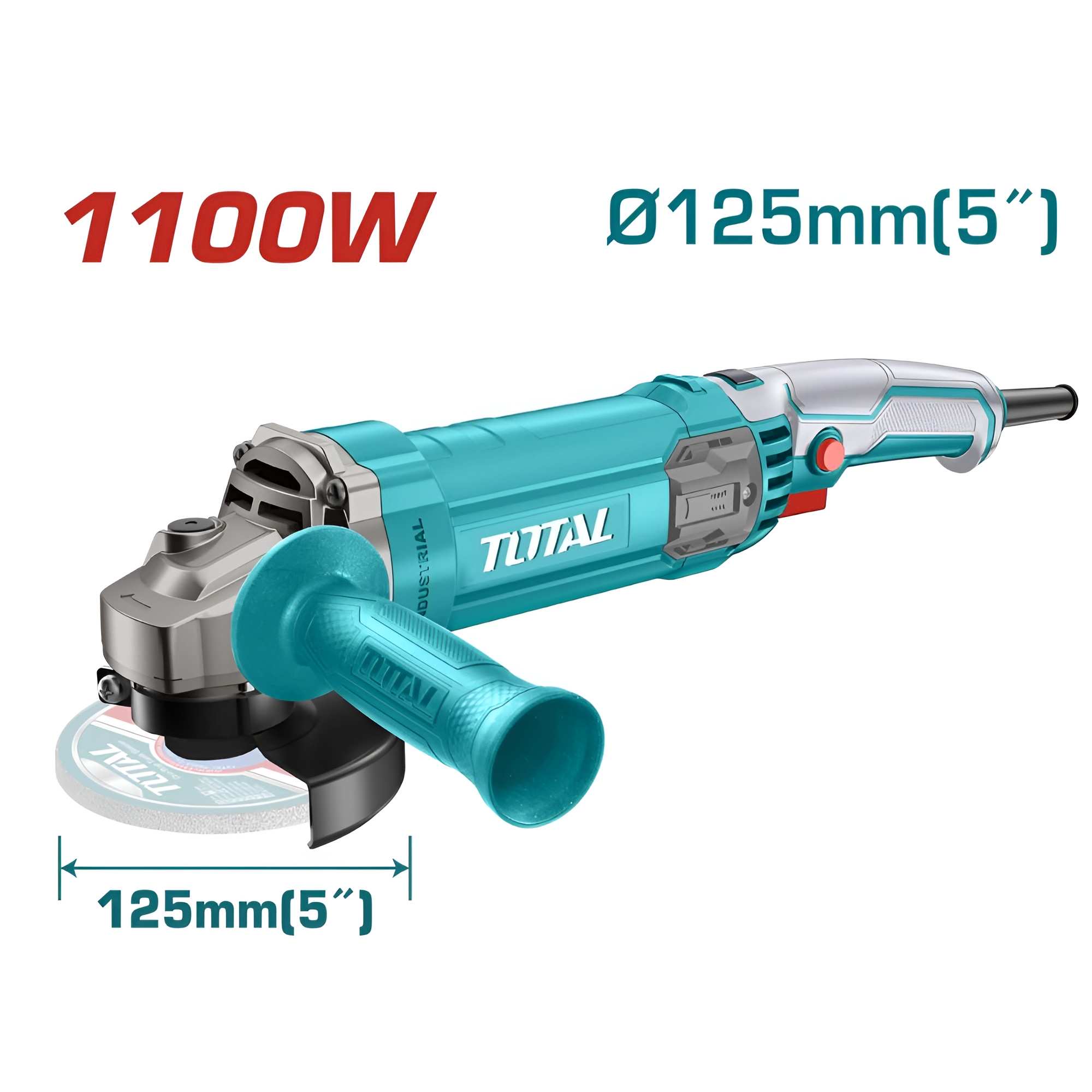 Hình ảnh 1 của mặt hàng Máy mài góc ø125mm 1100W Total