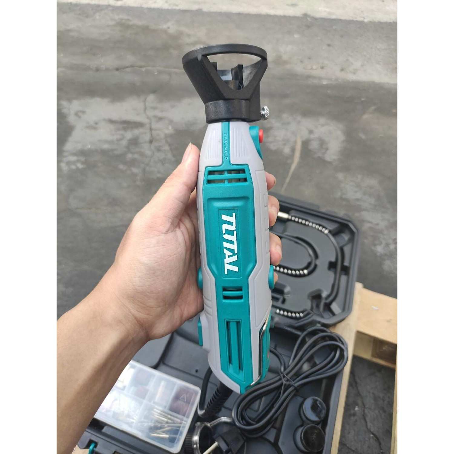 Hình ảnh 4 của mặt hàng Máy mài khuôn mini 200W Total