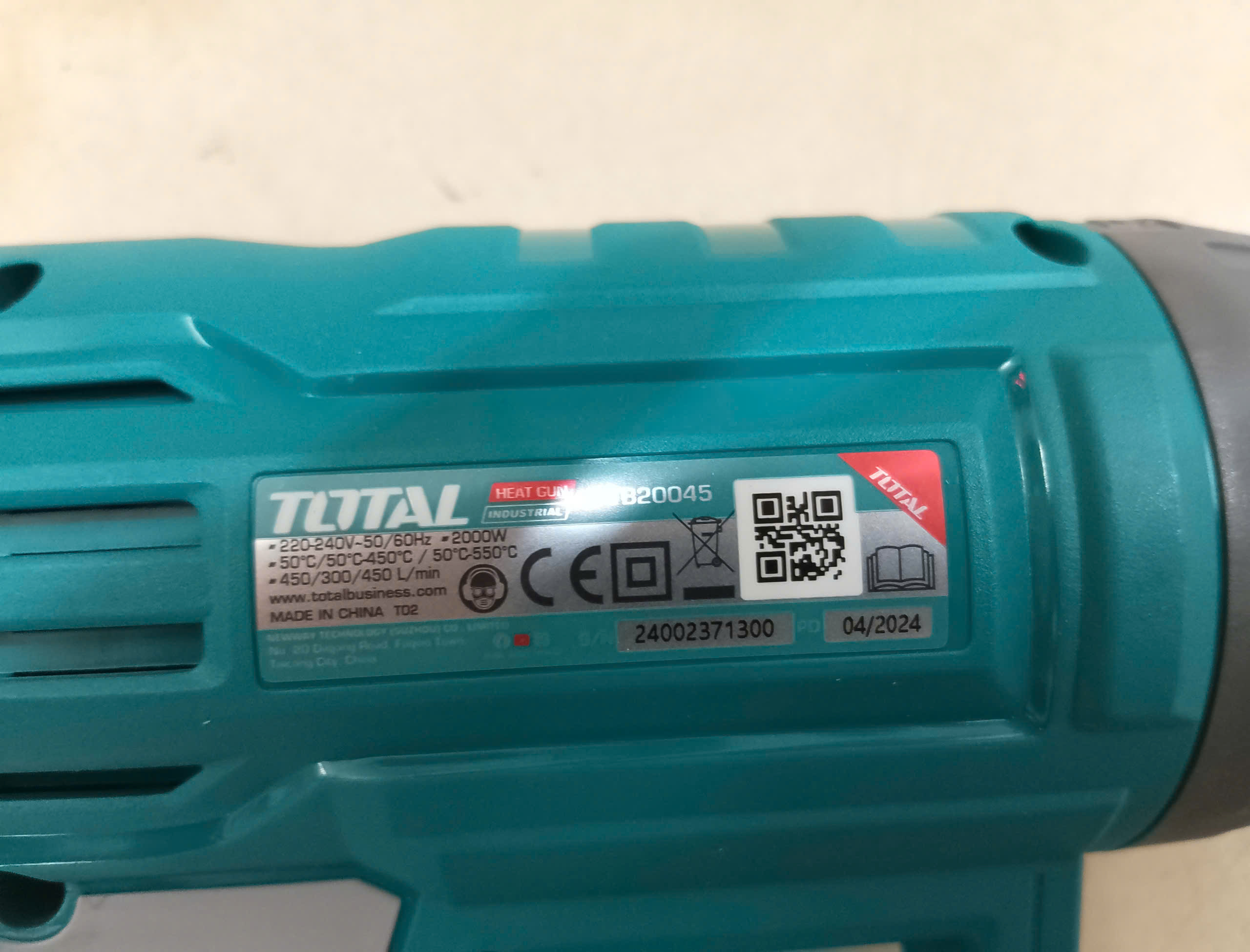 Hình ảnh 18 của mặt hàng Máy thổi nhiệt 2000W Total