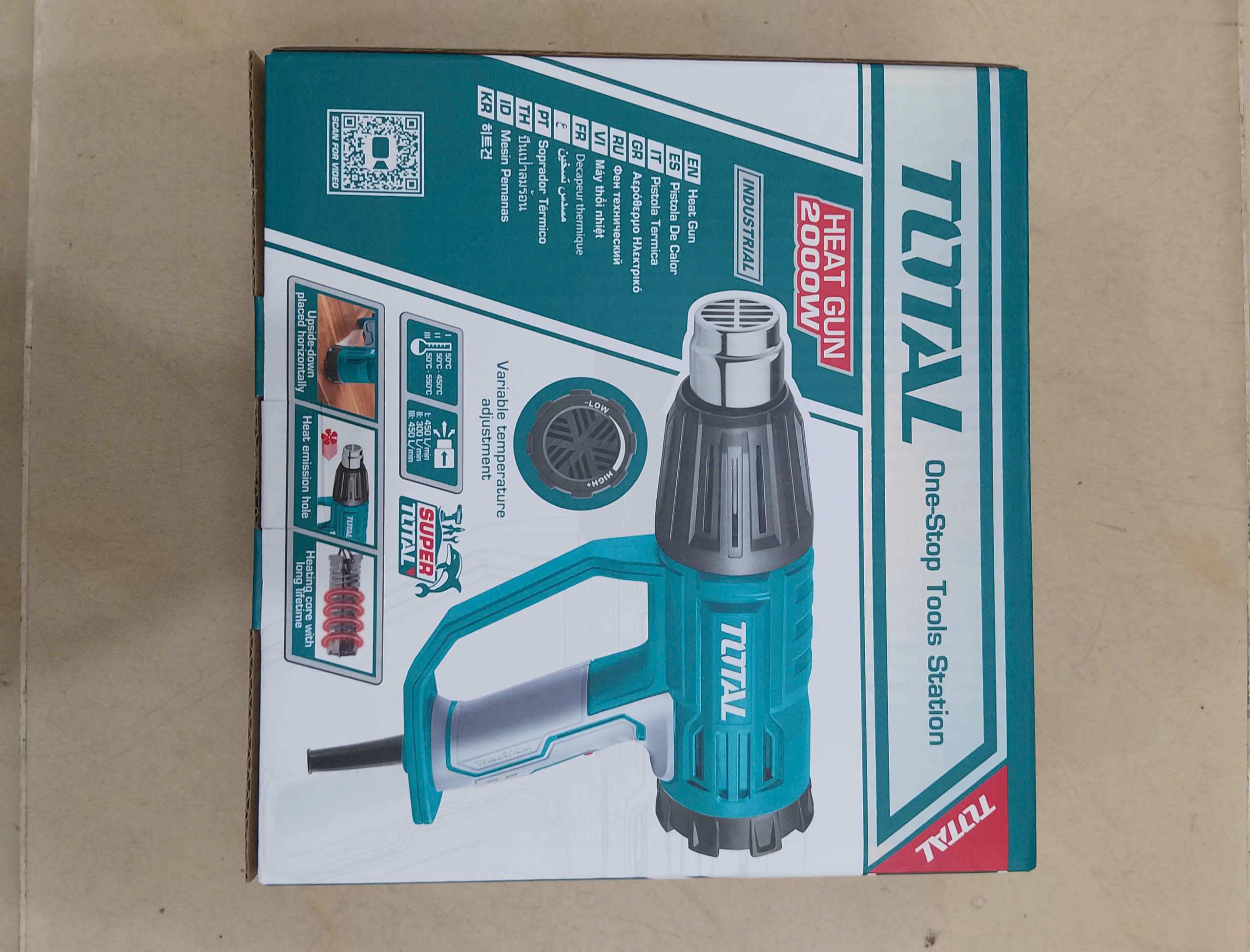 Hình ảnh 8 của mặt hàng Máy thổi nhiệt 2000W Total