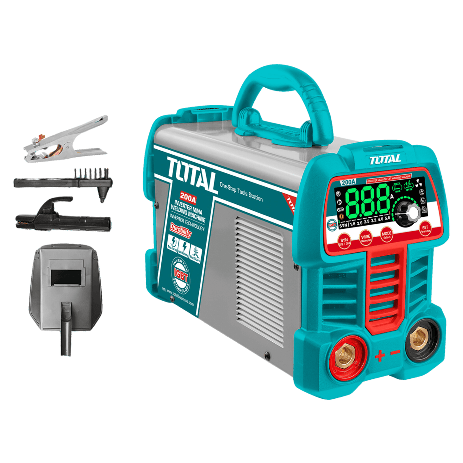 Hình ảnh 1 của mặt hàng Máy hàn lift TIG/MMA Inverter 200A/70V Total