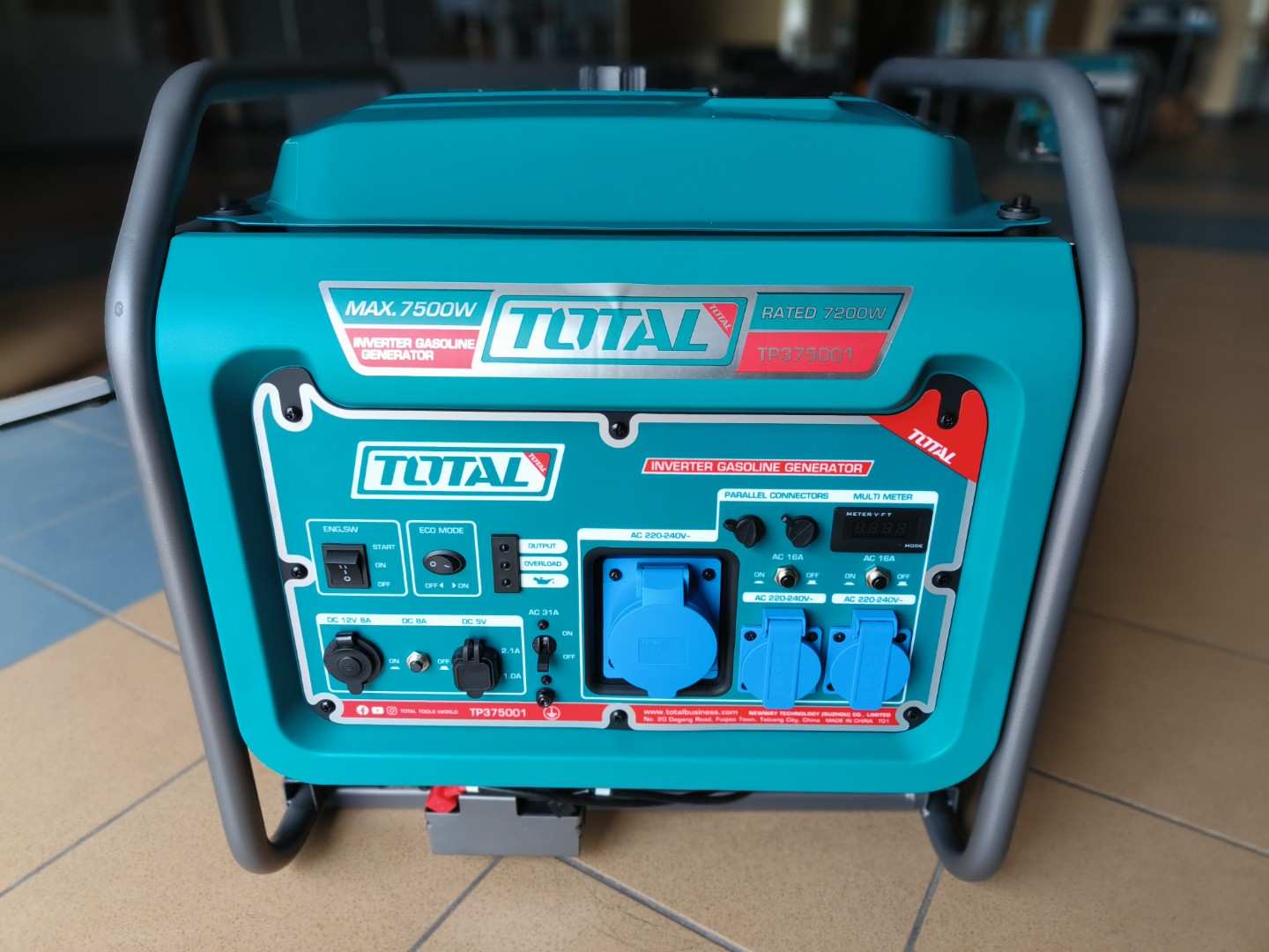 Hình ảnh 1 của mặt hàng Máy phát điện dùng xăng biến tần 7.5kW Total