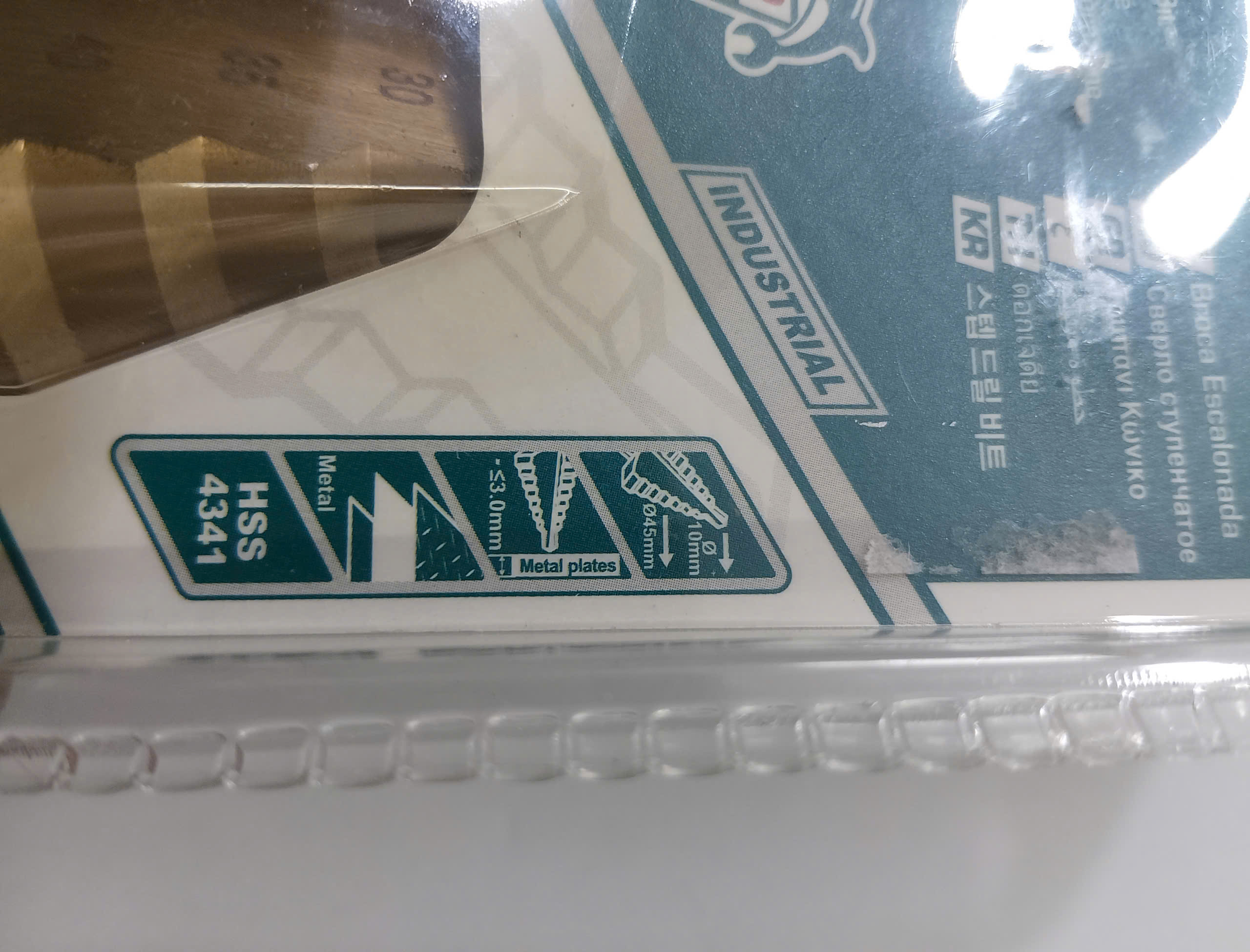 Hình ảnh 5 của mặt hàng Mũi khoan bậc 10-45mm Total