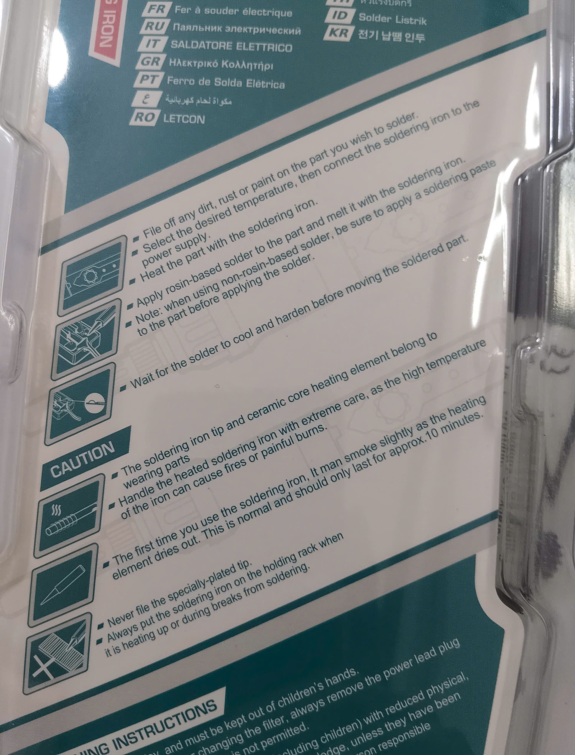 Hình ảnh 14 của mặt hàng Mỏ hàn chì 100W Total