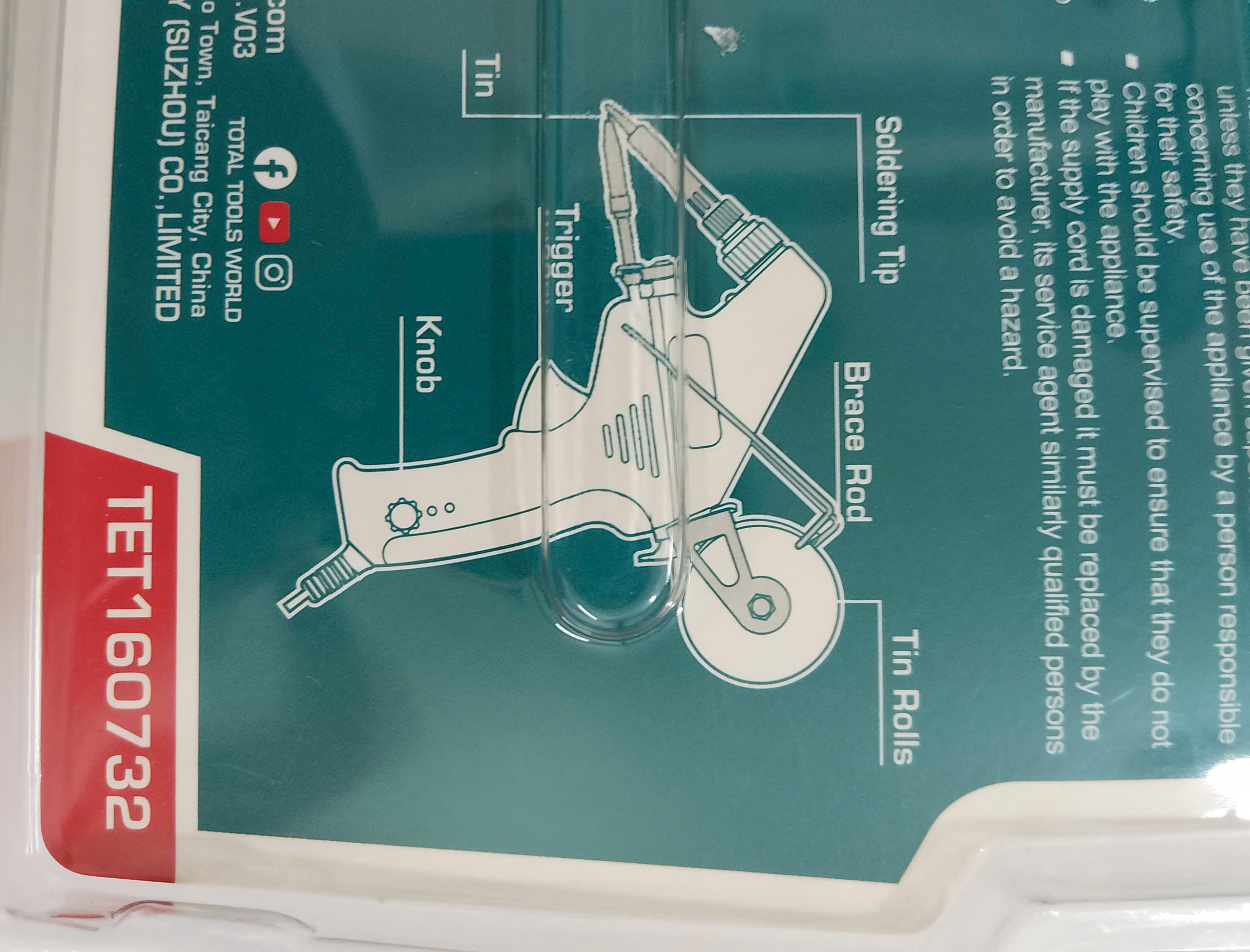 Hình ảnh 14 của mặt hàng Mỏ hàn xung 90W Total