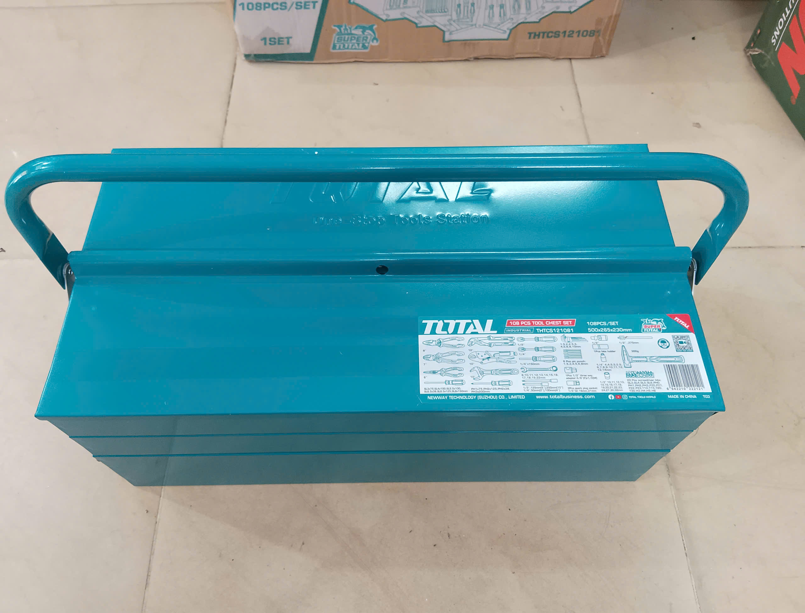 Hình ảnh 18 của mặt hàng Bộ 108 công cụ Total