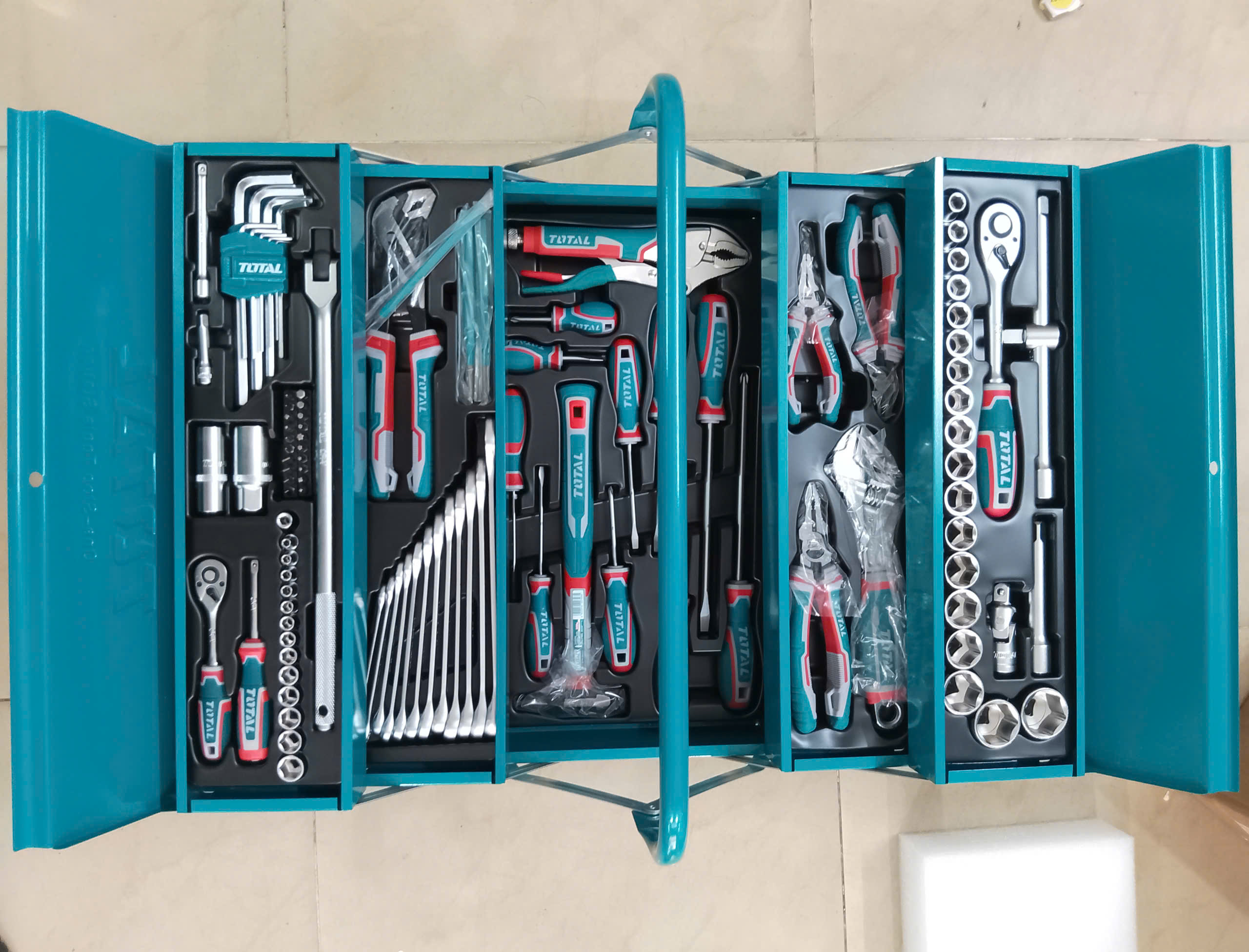 Hình ảnh 16 của mặt hàng Bộ 108 công cụ Total