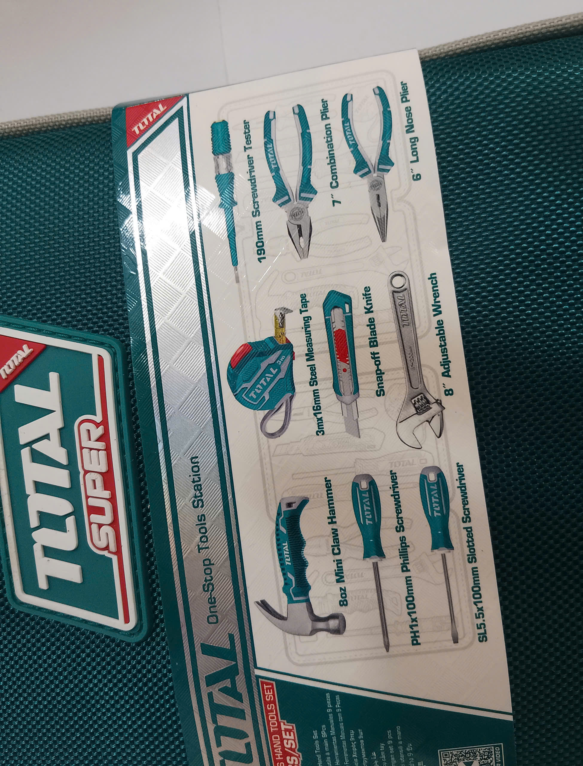 Hình ảnh 14 của mặt hàng Bộ 9 dụng cụ cầm tay Total