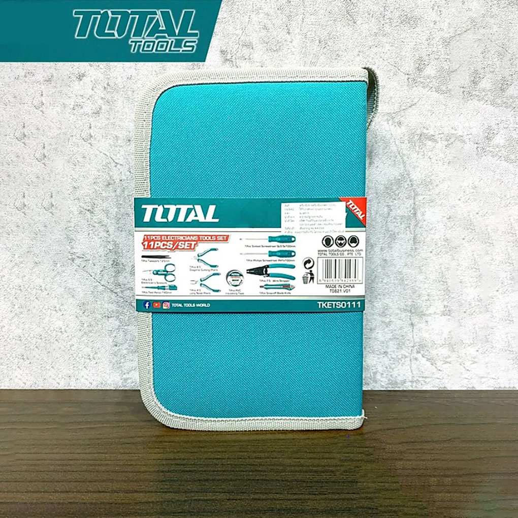 Hình ảnh 1 của mặt hàng Bộ 11 công cụ thợ điện Total