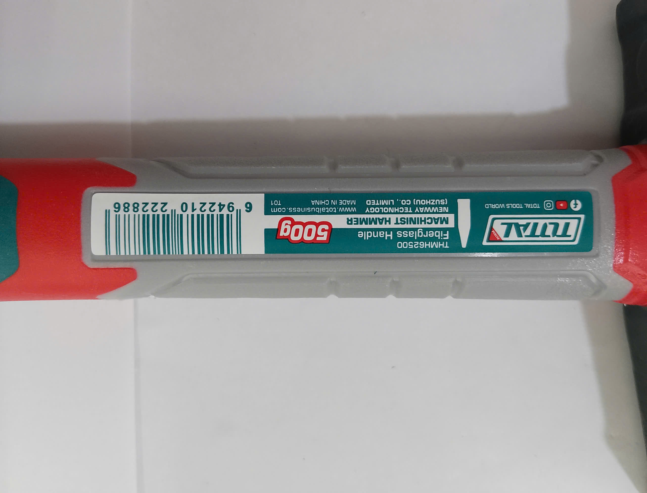 Hình ảnh 4 của mặt hàng Búa đinh đầu dẹp & vuông 500g Total