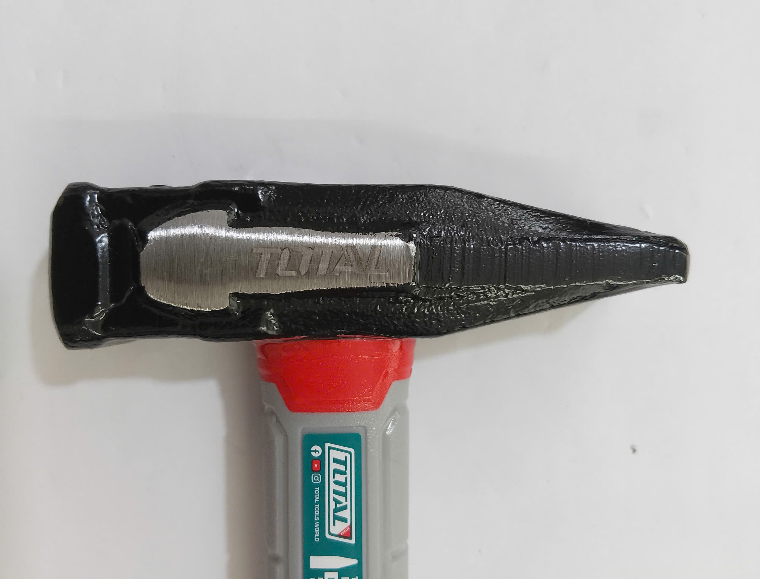 Hình ảnh 6 của mặt hàng Búa đinh đầu dẹp & vuông 500g Total