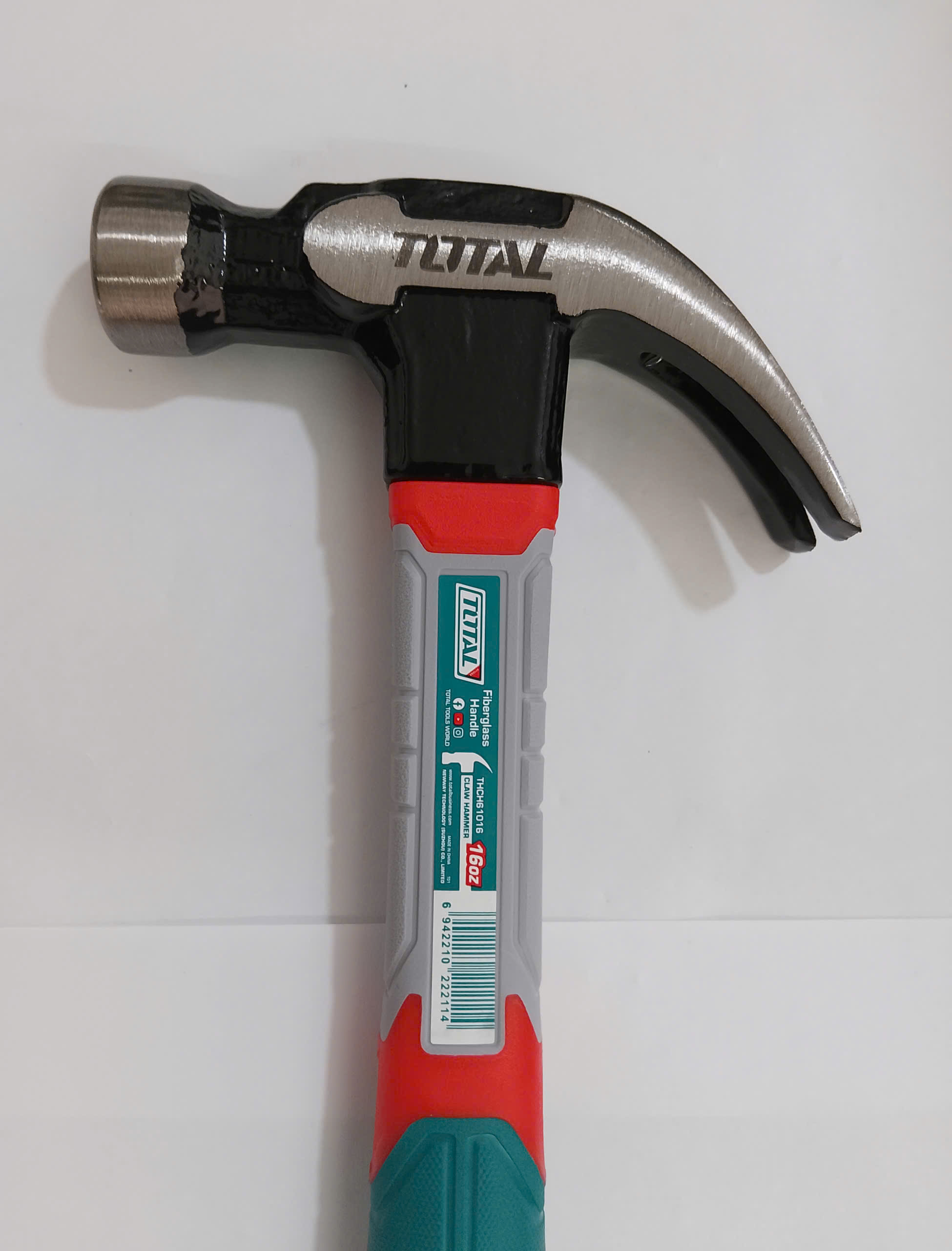 Hình ảnh 9 của mặt hàng Búa nhổ đinh 450g Total