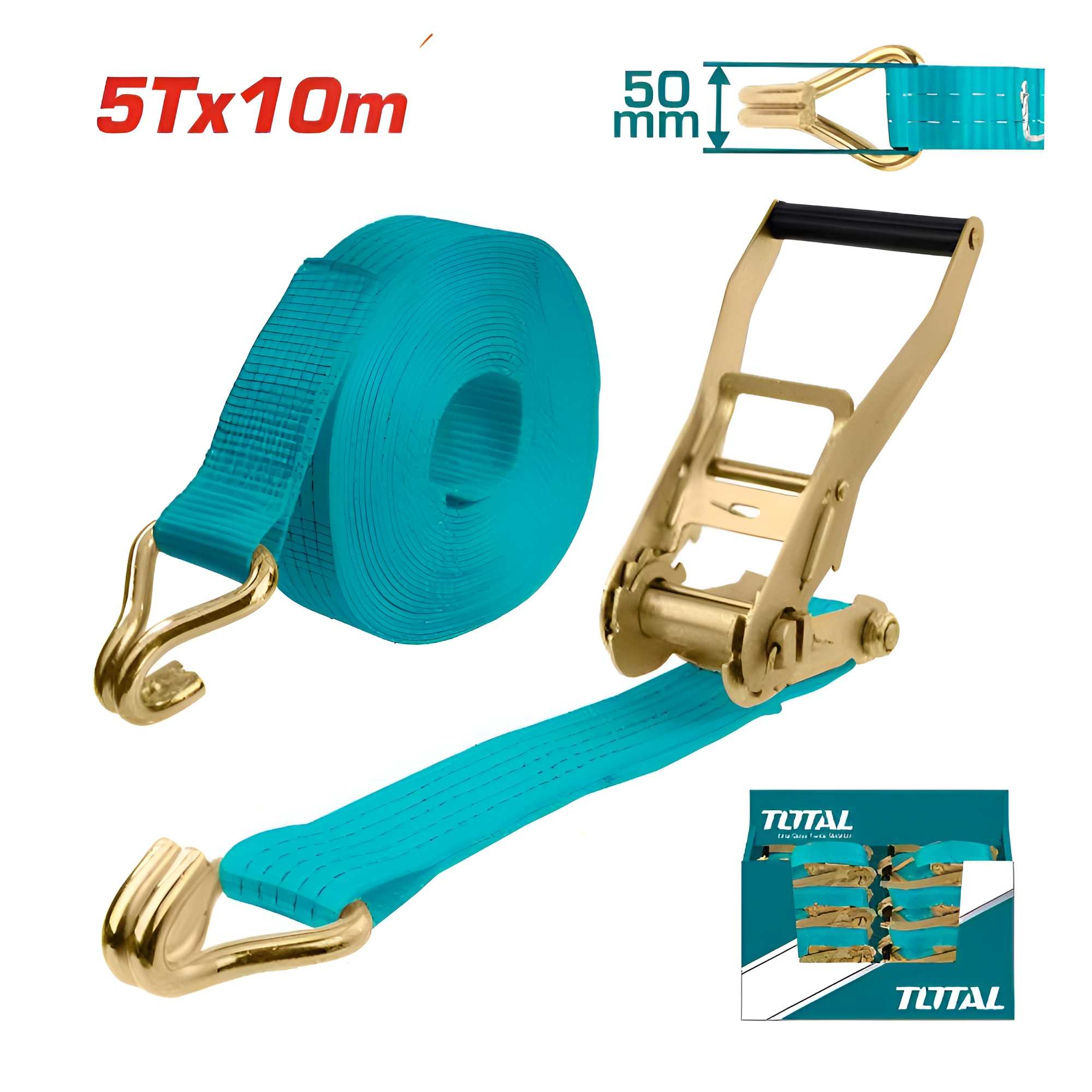 Hình ảnh 1 của mặt hàng Dây đai 5TTx10m móc J Total