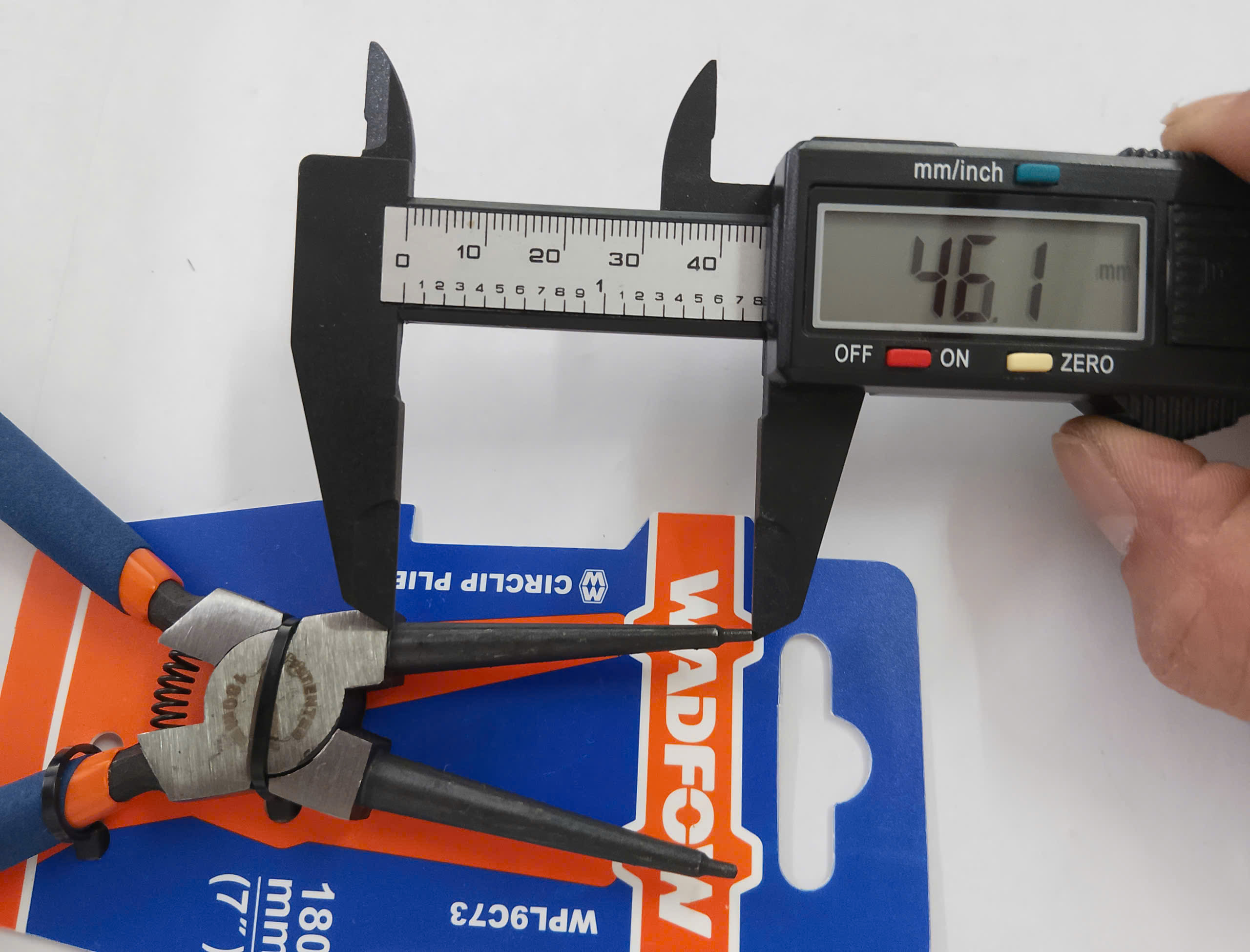 Hình ảnh 8 của mặt hàng Kềm mở phe mũi thẳng vòng ngoài 7" Wadfow