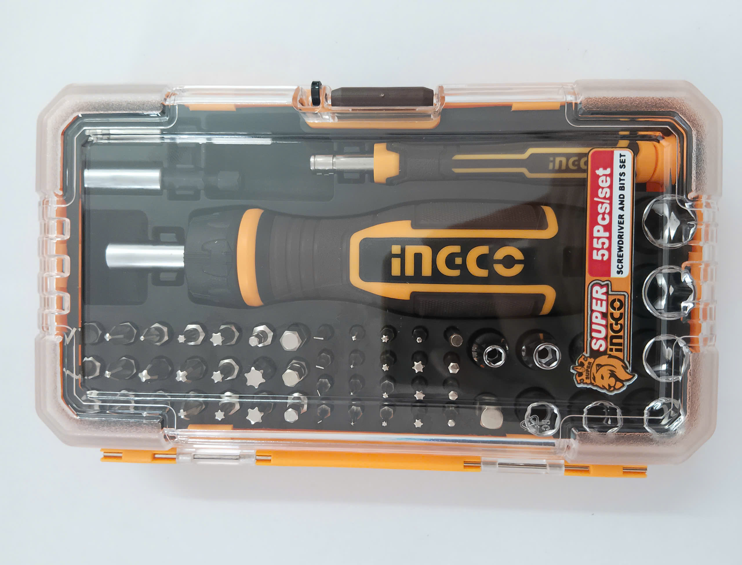 Hình ảnh 13 của mặt hàng Bộ 55 tua vít Ingco