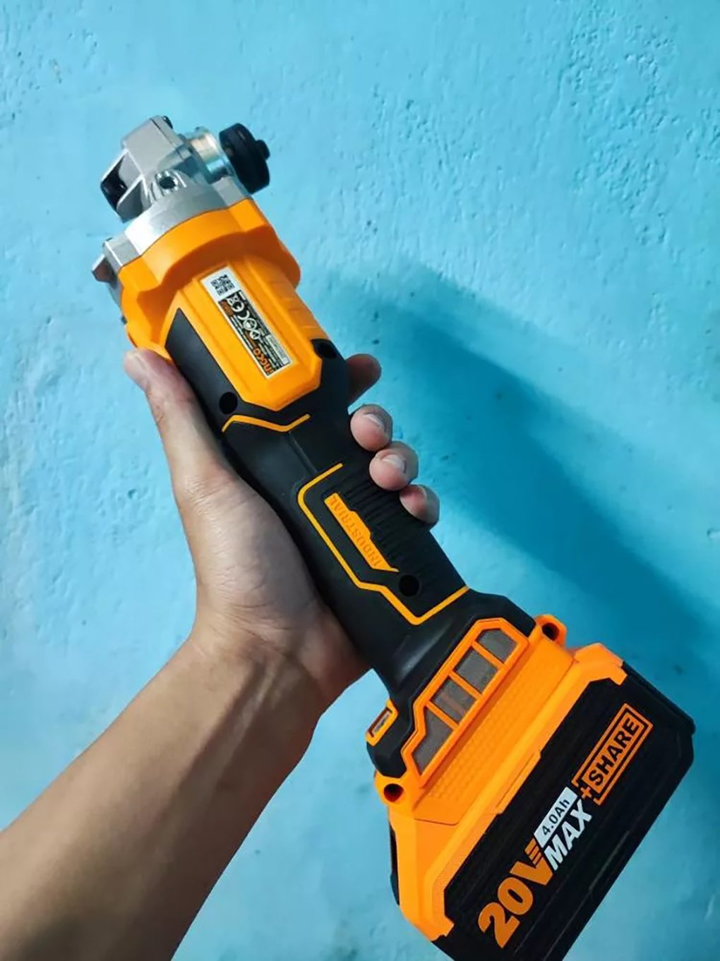 Hình ảnh 1 của mặt hàng Máy mài góc dùng pin 20V (không bao gồm pin và sạc) Ingco