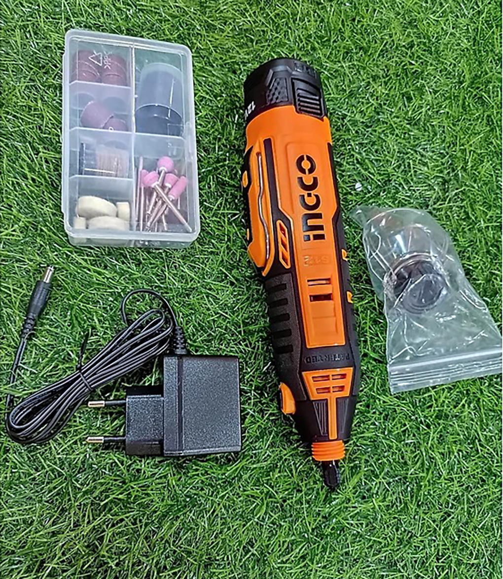 Hình ảnh 7 của mặt hàng Máy mài khuôn mini dùng pin Lithium 12V Ingco