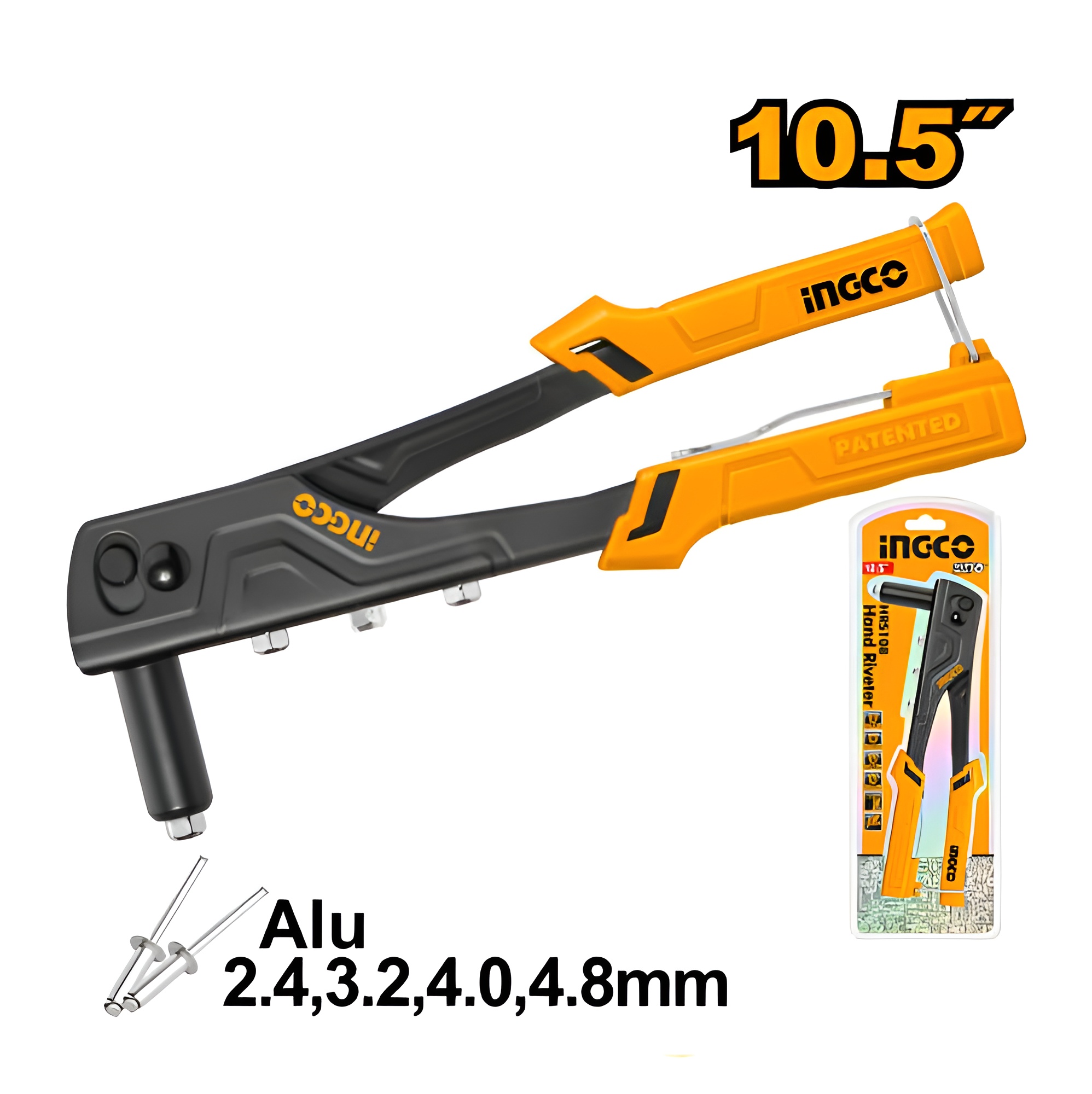 Hình ảnh 1 của mặt hàng Kềm rút rivet 10.5inch Ingco