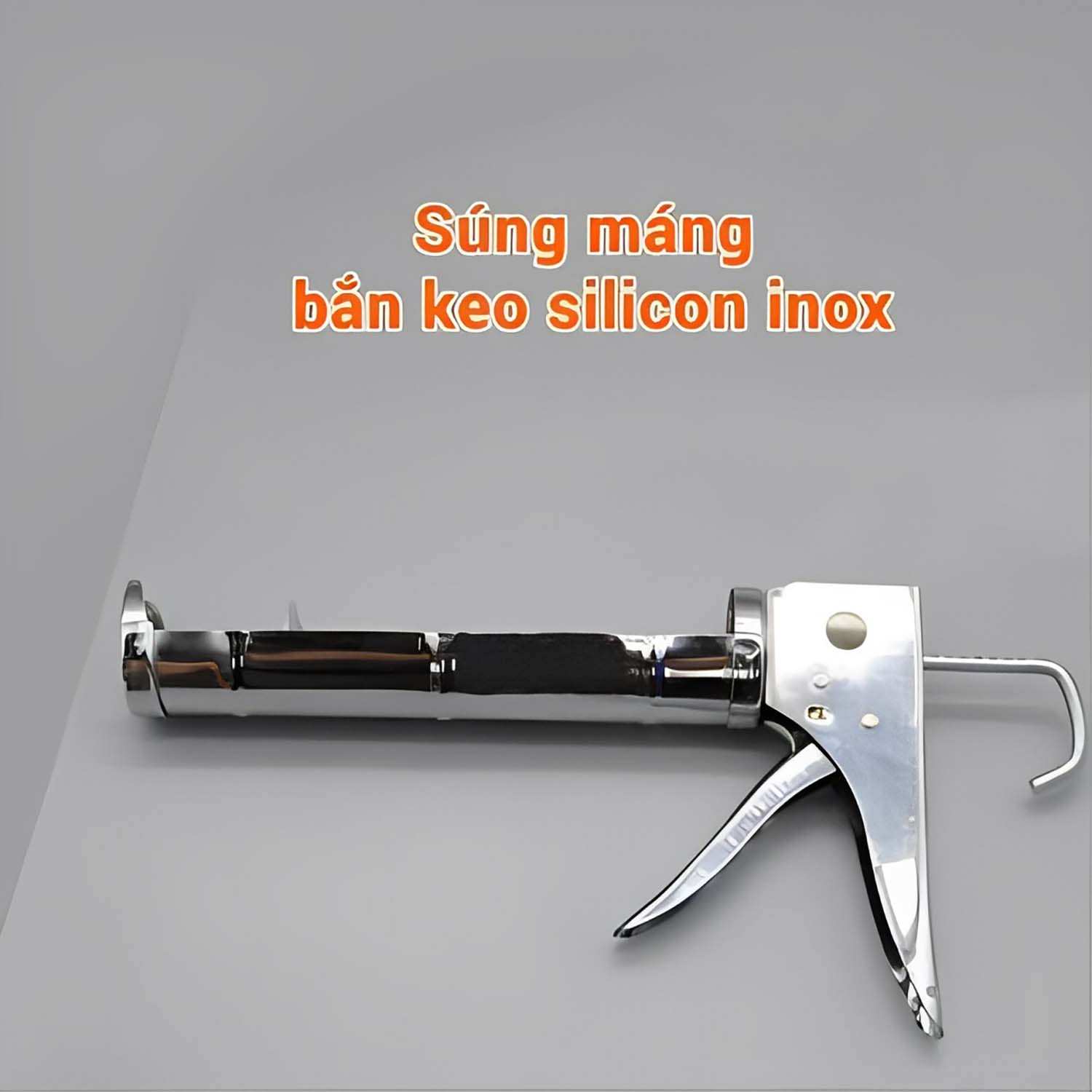 Hình ảnh 2 của mặt hàng Súng kéo Inox máng 9" Kimfong