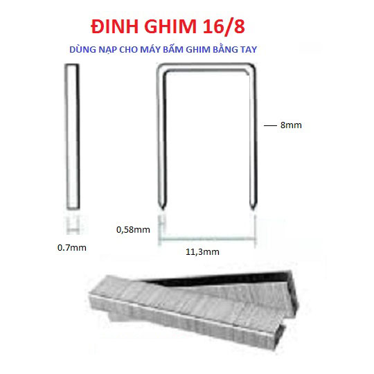 Hình ảnh 1 của mặt hàng Đinh 16/8