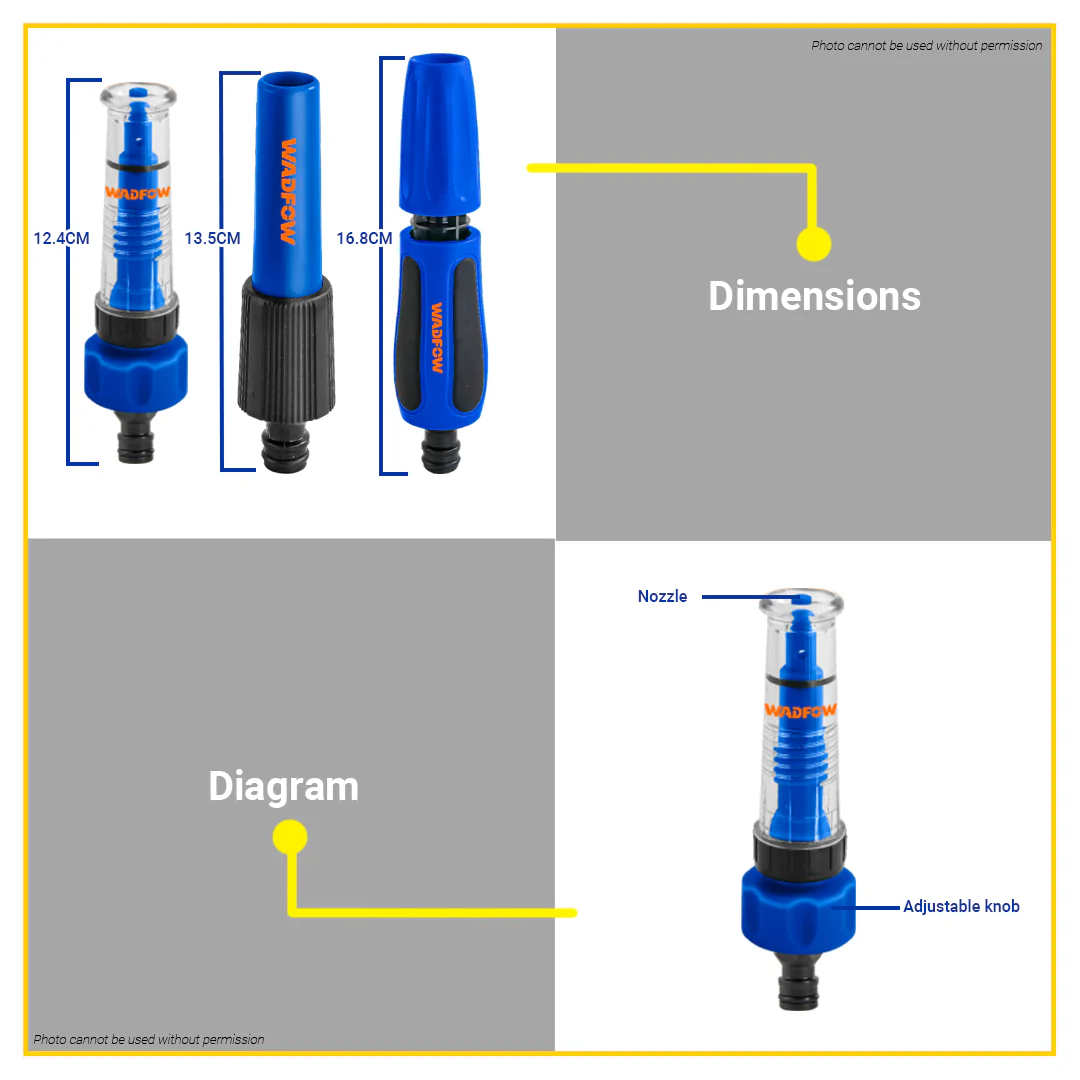 Hình ảnh 1 của mặt hàng Đầu xịt nước 4" Wadfow