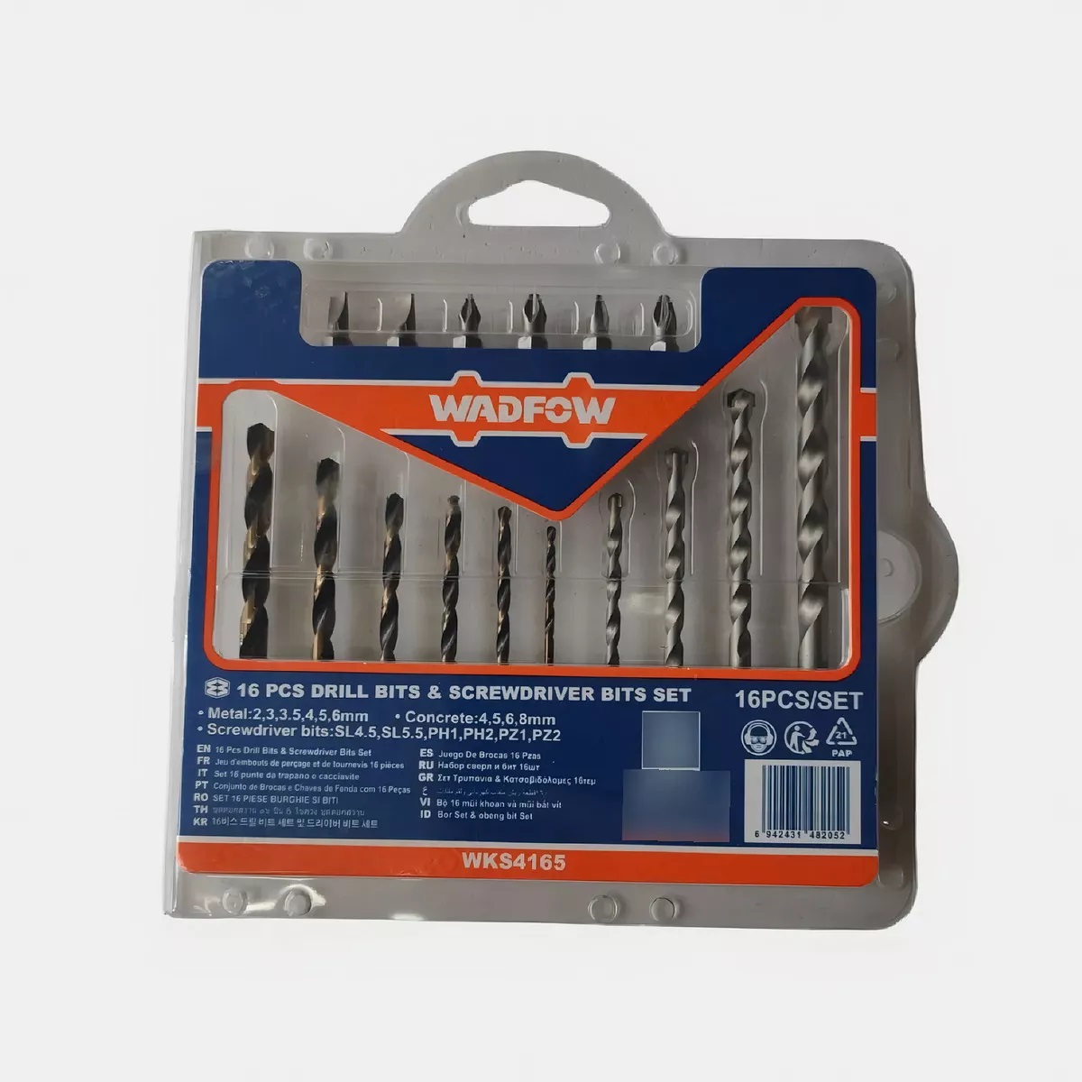 Hình ảnh 3 của mặt hàng Bộ 16 mũi khoan và mũi vít Wadfow