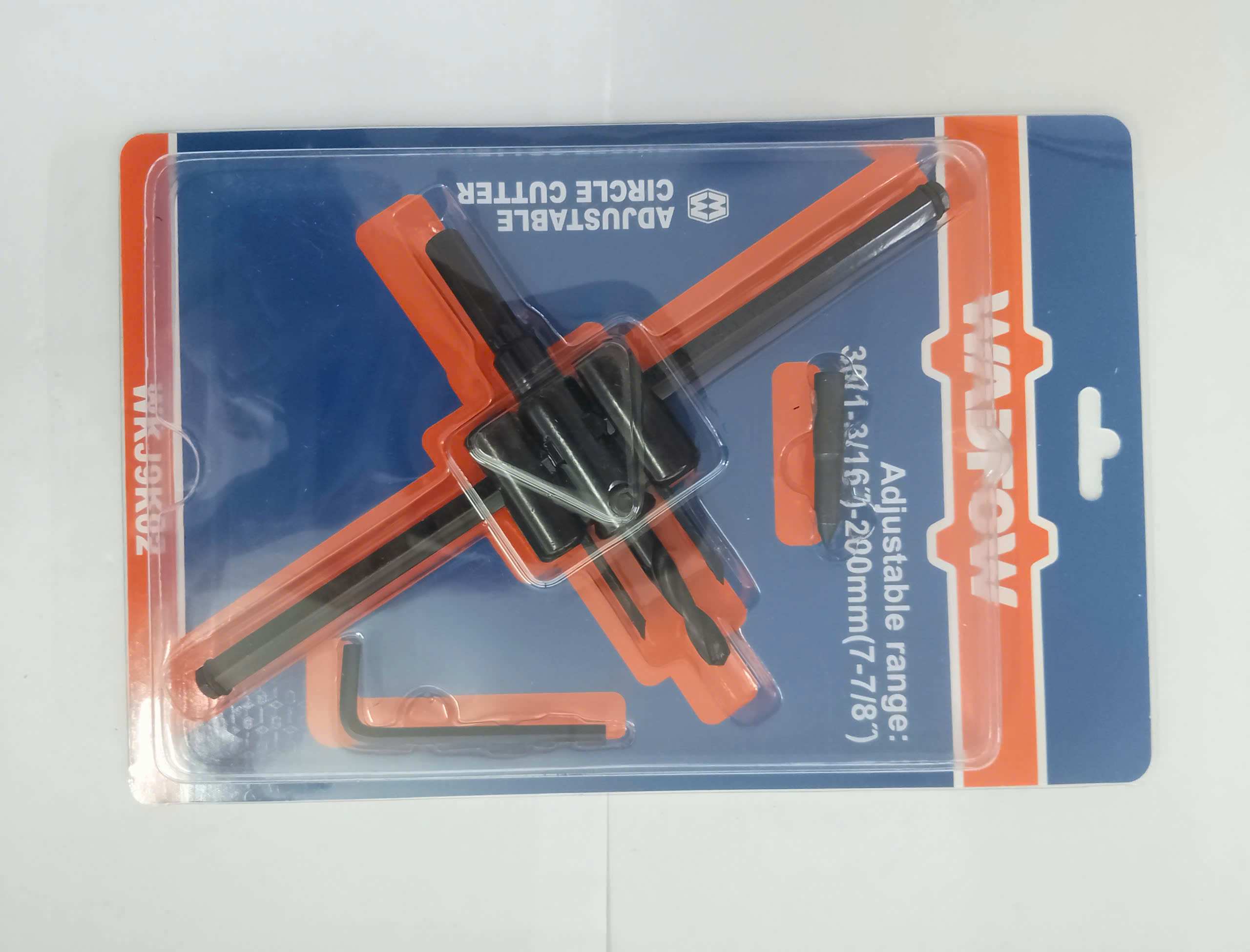 Hình ảnh 18 của mặt hàng Bộ mũi khoan khoét lỗ tròn điều chỉnh 30-200mm (gỗ và thạch cao) Wadfow