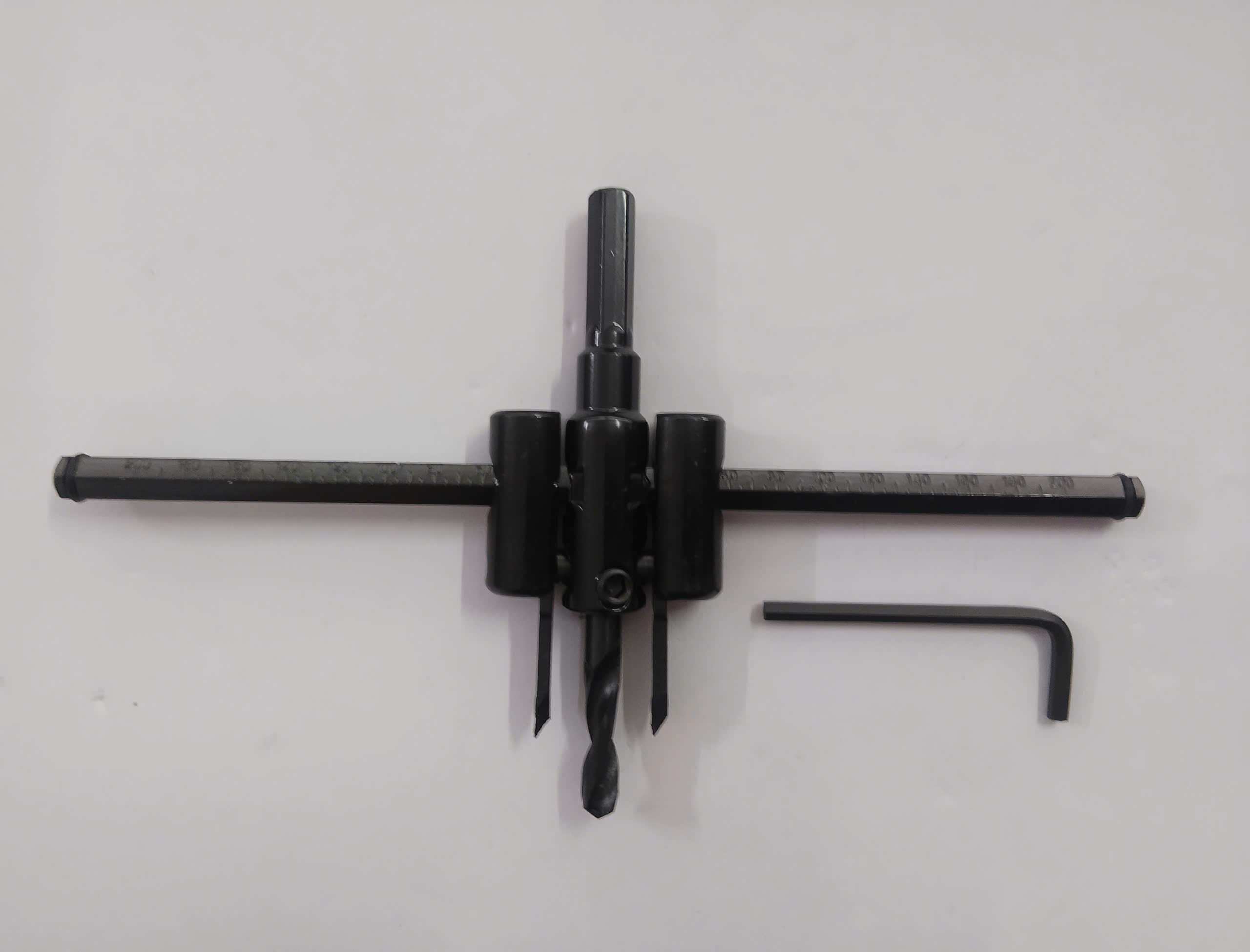 Hình ảnh 13 của mặt hàng Bộ mũi khoan khoét lỗ tròn điều chỉnh 30-200mm (gỗ và thạch cao) Wadfow