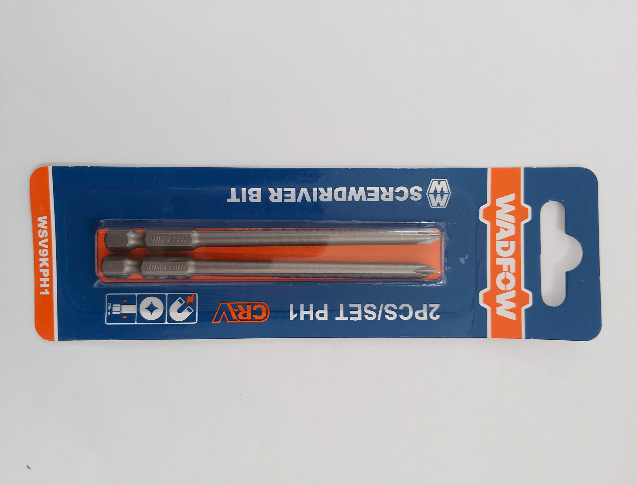 Hình ảnh 6 của mặt hàng Bộ 2 mũi vít bake nối dài PH1x100mm Wadfow