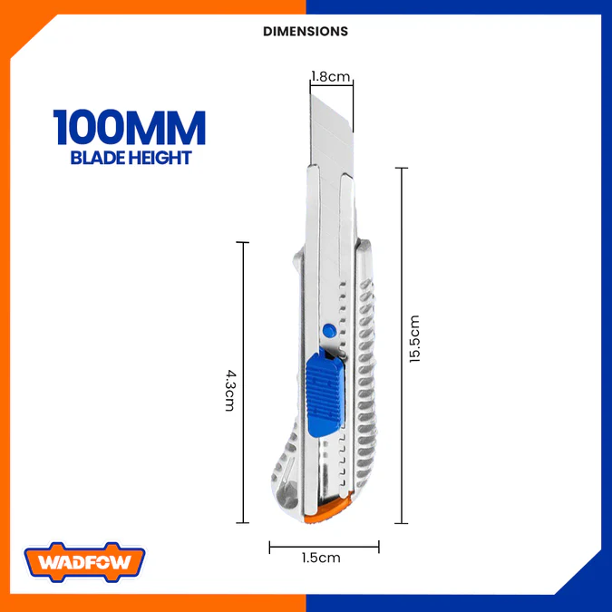 Hình ảnh 1 của mặt hàng Dao rọc giấy tự khóa 155mm Wadfow