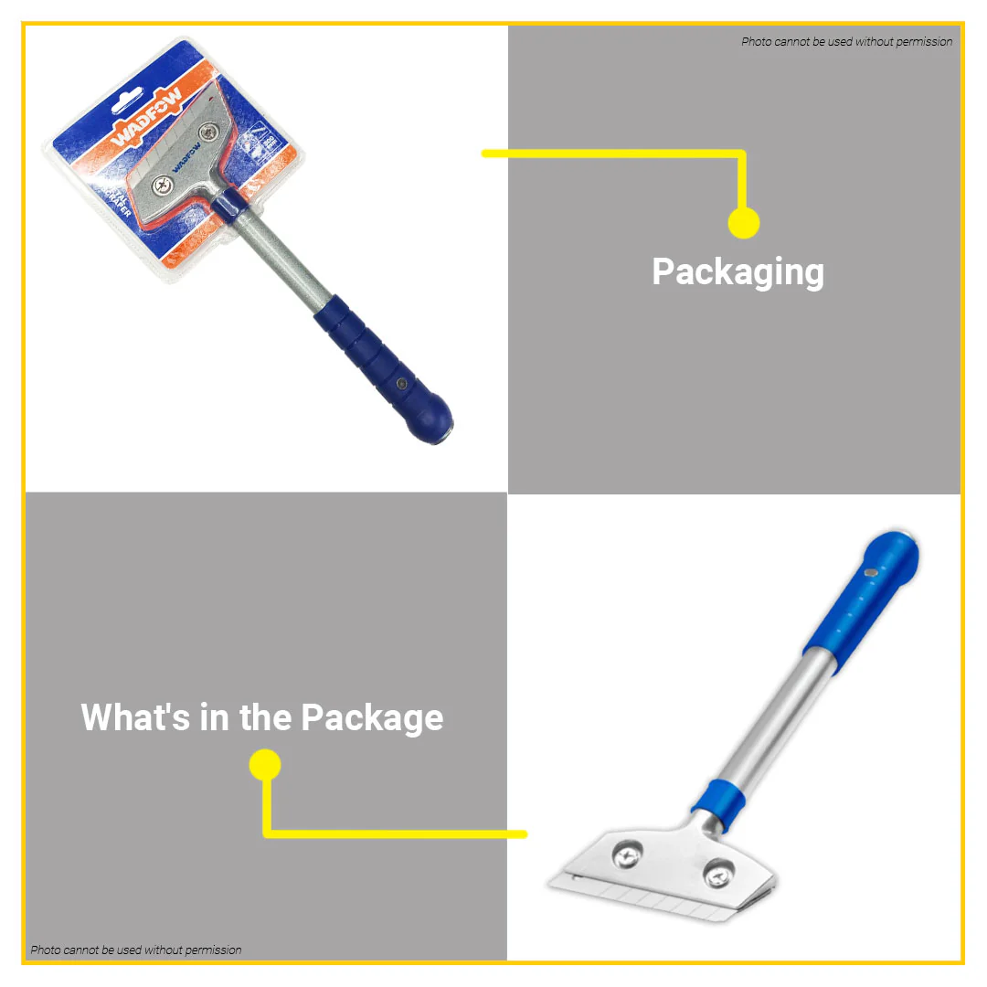 Hình ảnh 2 của mặt hàng Dụng cụ cạo sơn bằng kim loại 300mm Wadfow