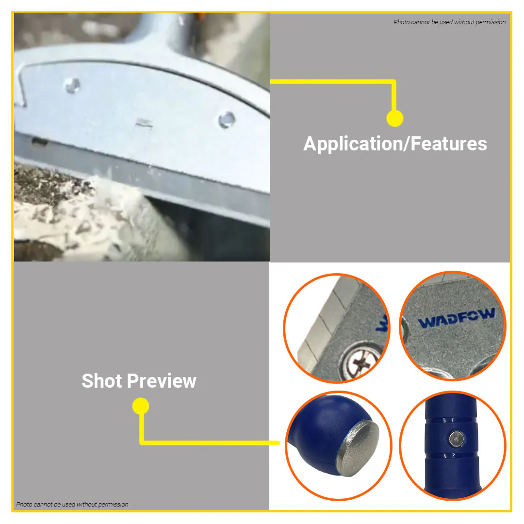 Hình ảnh 1 của mặt hàng Dụng cụ cạo sơn bằng kim loại 600mm Wadfow