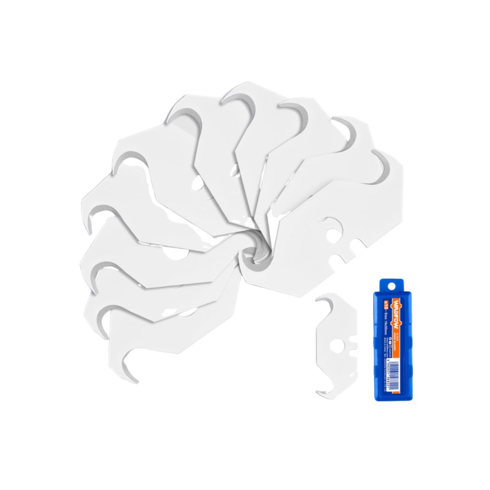 Hình ảnh 2 của mặt hàng Bộ 10 lưỡi dao móc 19x50mm Wadfow